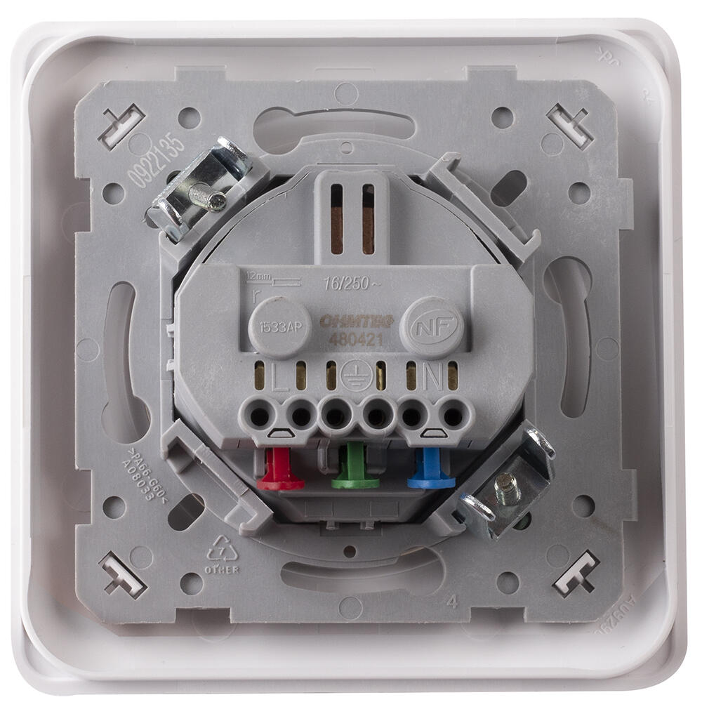 Prise complet Epure OHMTEC blanc - 2