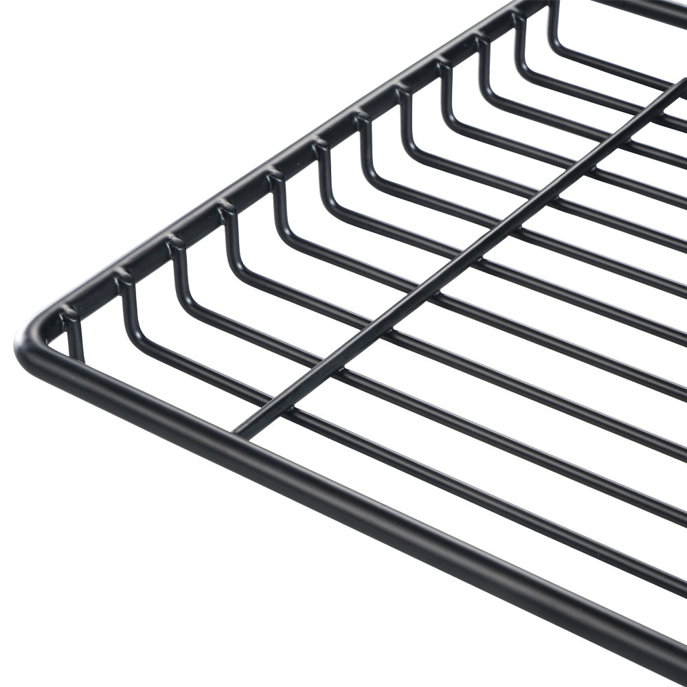 Base para panela quadrada aço preto Delinia - 5