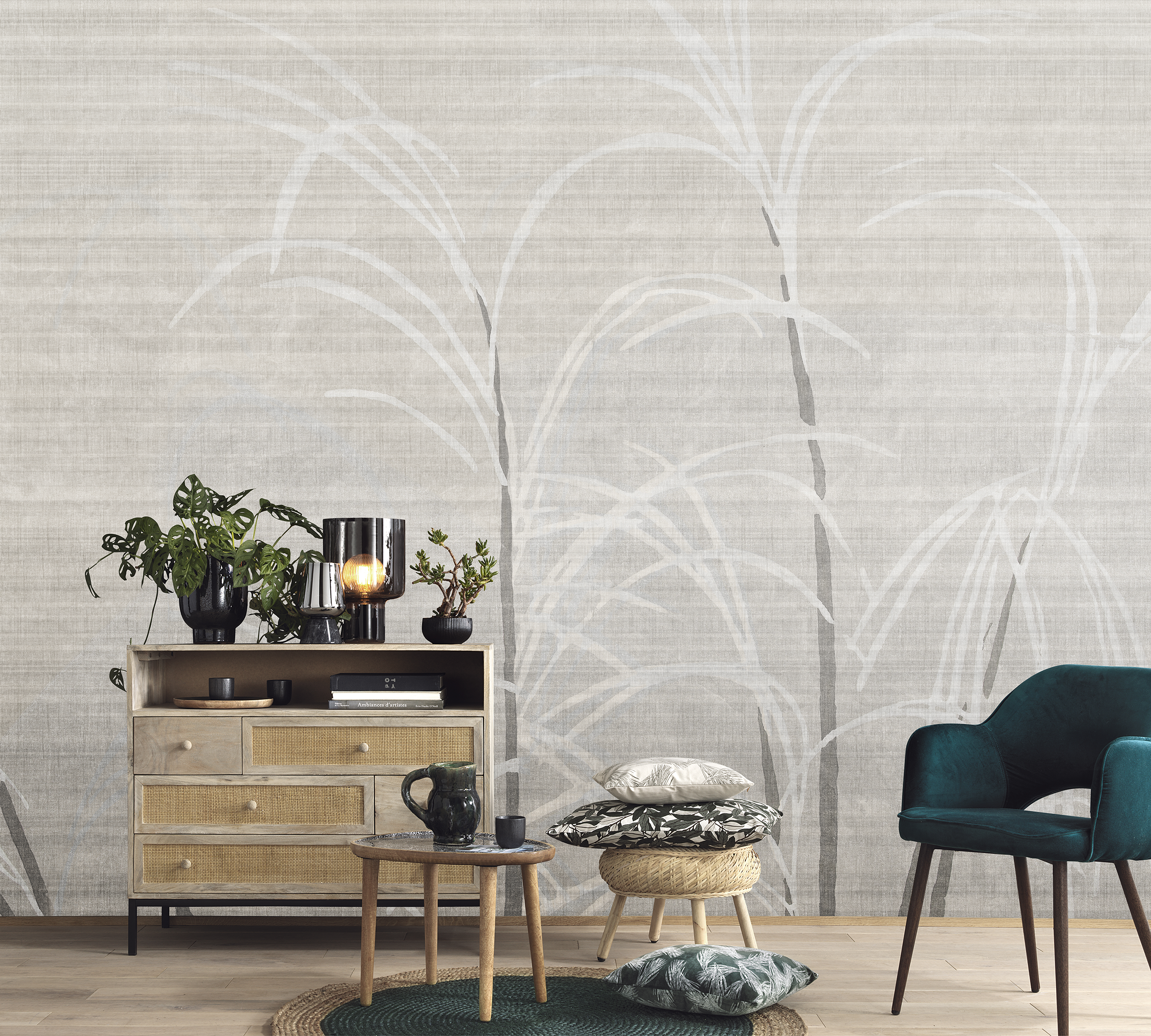 Tapeta panoramiczna Limerence Natura Trawy 350 x 280 cm