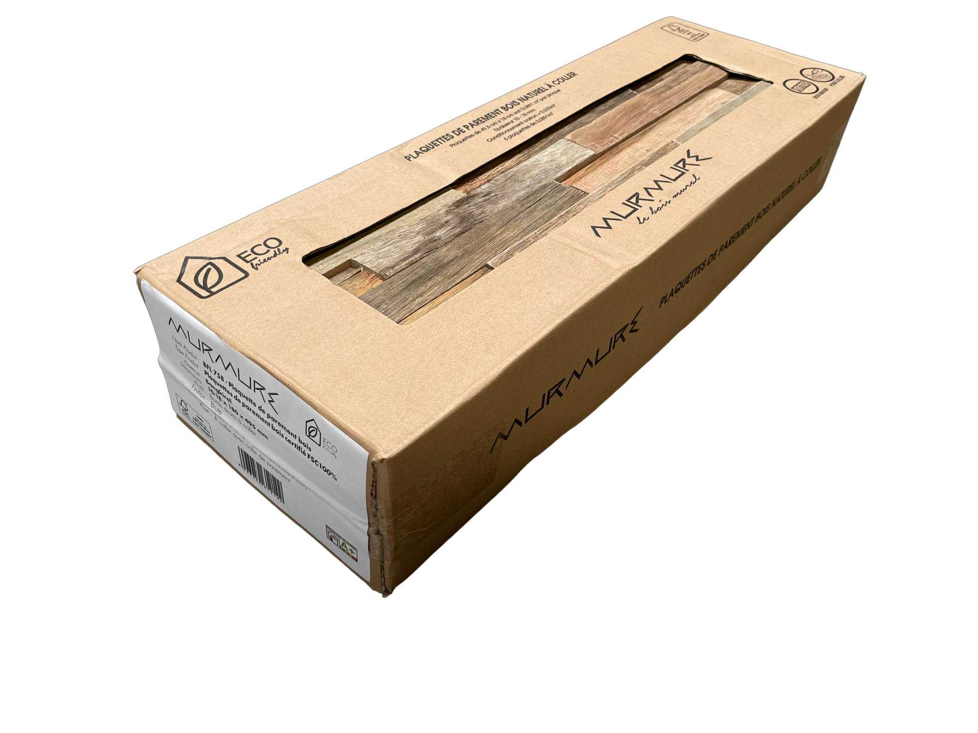 Rivestimento decorativo in legno RIV. DECO SHERWOOD grigio argento da interno 0.535 m² - 6