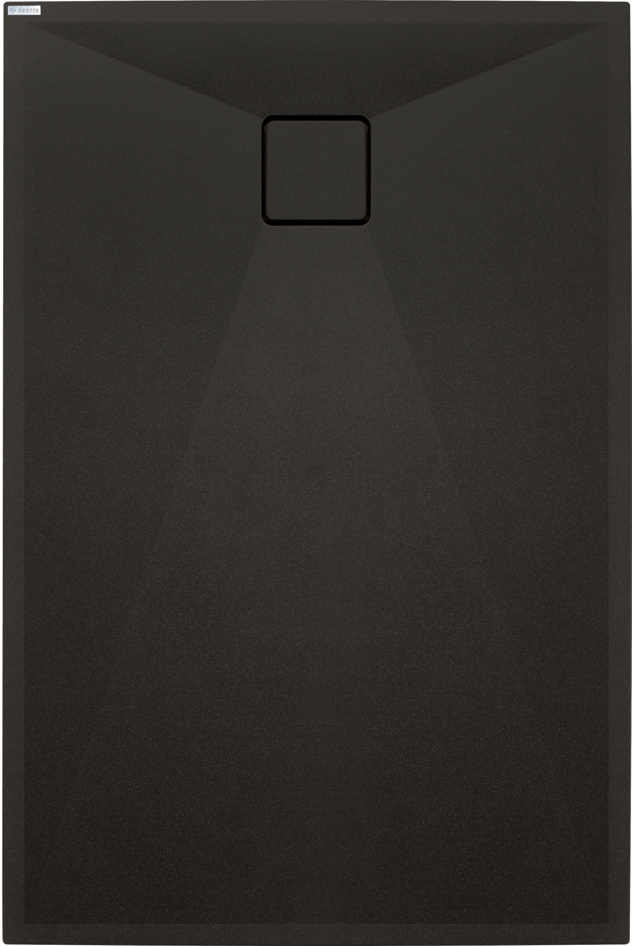 Brodzik do kabiny prysznicowej płaski czarny Correo 140x80 cm Deante