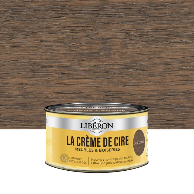 Cire LIBÉRON, chêne cendré satiné, 0.25l