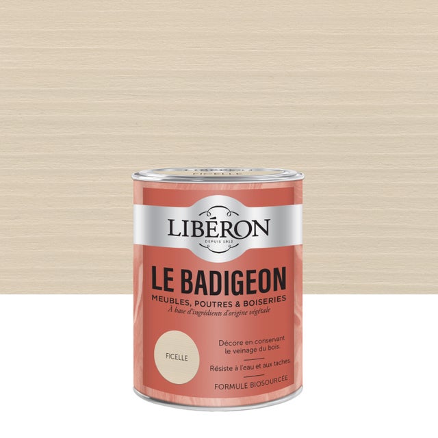Badigeon Le badigeon LIBÉRON ficelle mat 250ml