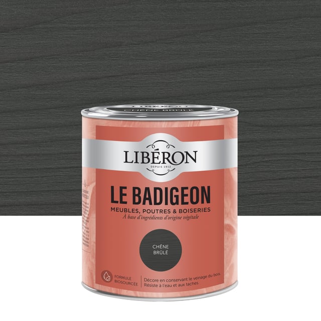 Badigeon LIBÉRON chêne brulé mat 0.75L