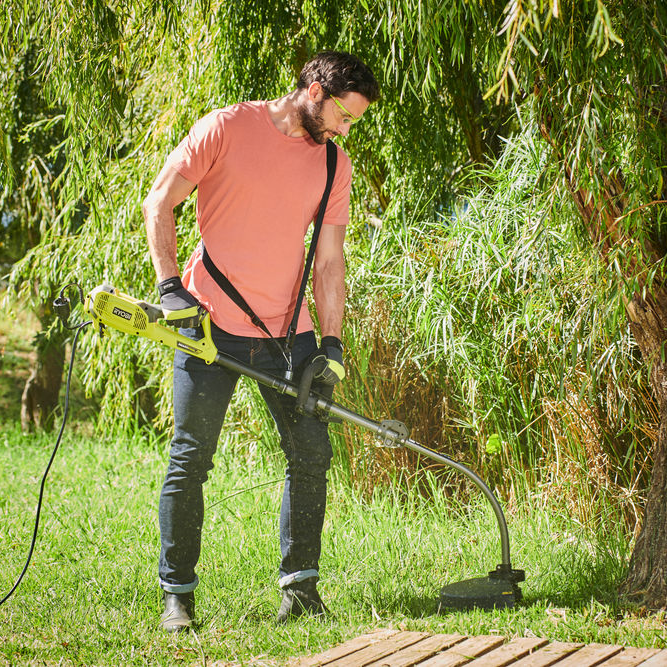 Roçadora elétrica RYOBI RBC1226I 1200W 38CM - 8
