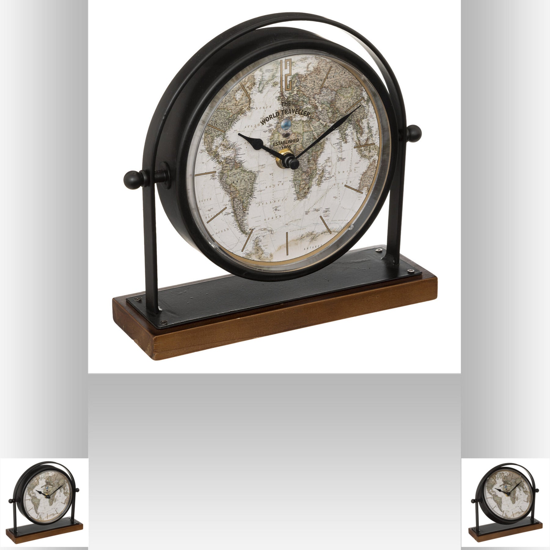 Horloge Flavia h20 ATMOSPHERA multicouleur Diam.21 cm - 5