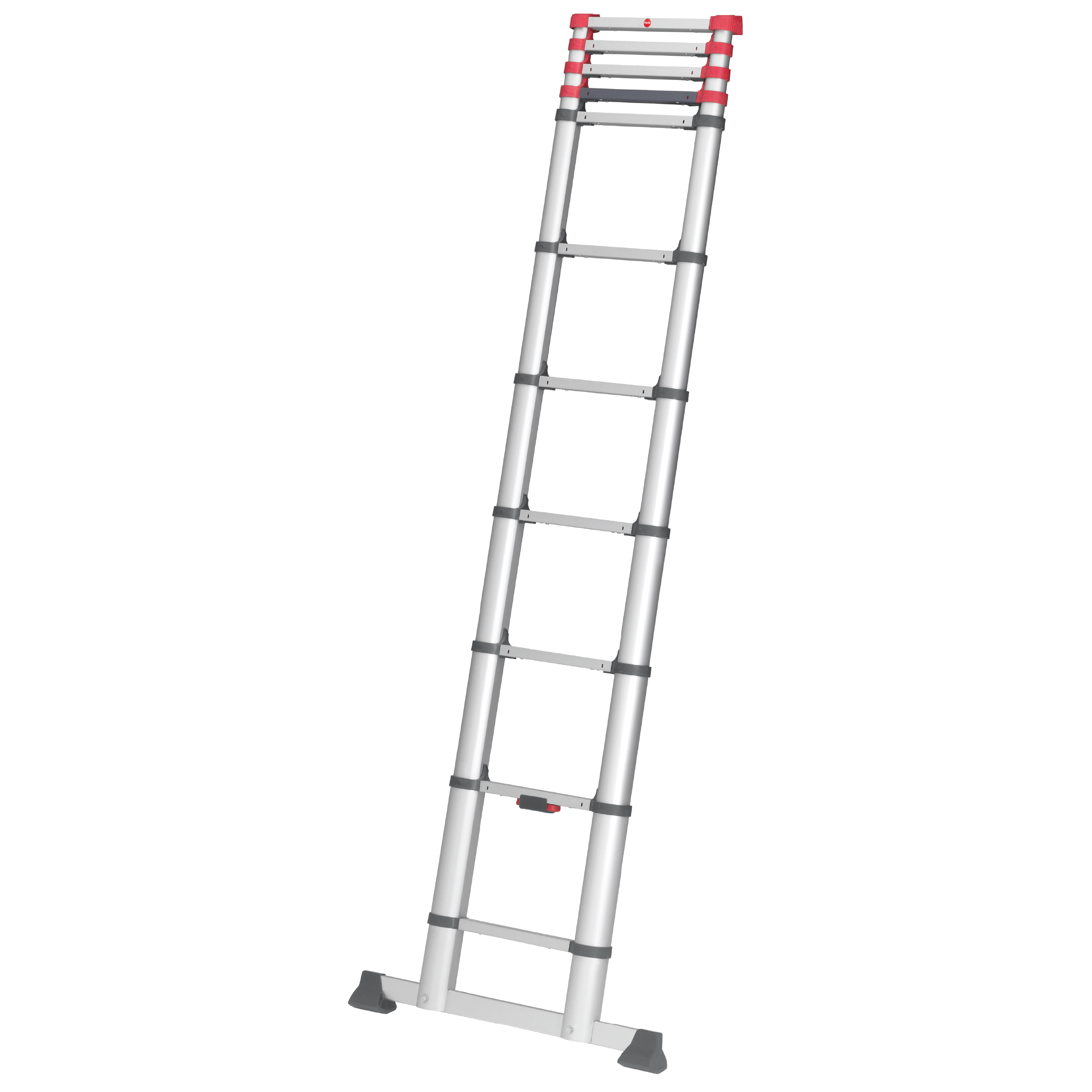 Escalera telescópica hailo 11 peldaños m altura máxima