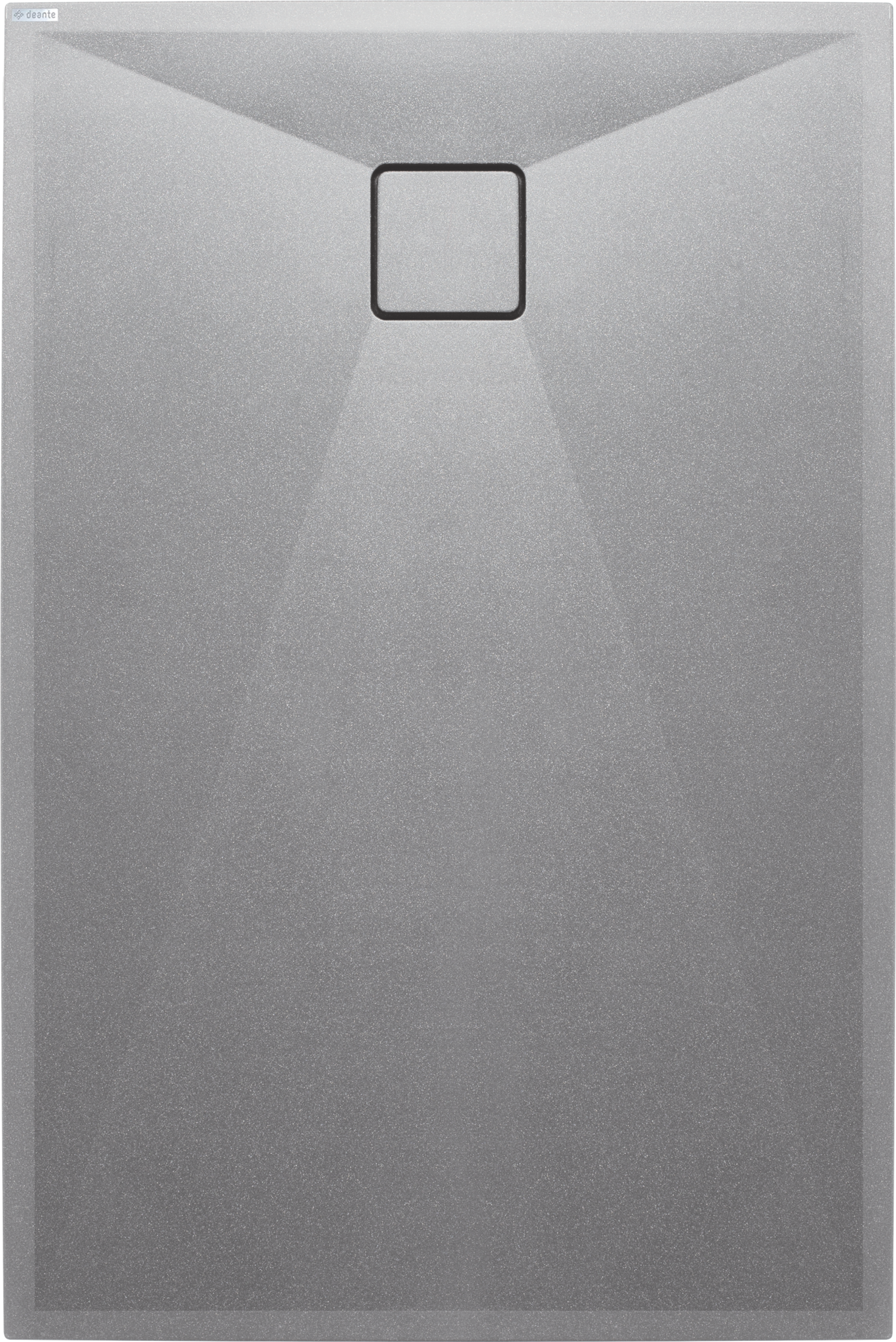 Brodzik do kabiny prysznicowej płaski szary Correo 140x80 cm Deante