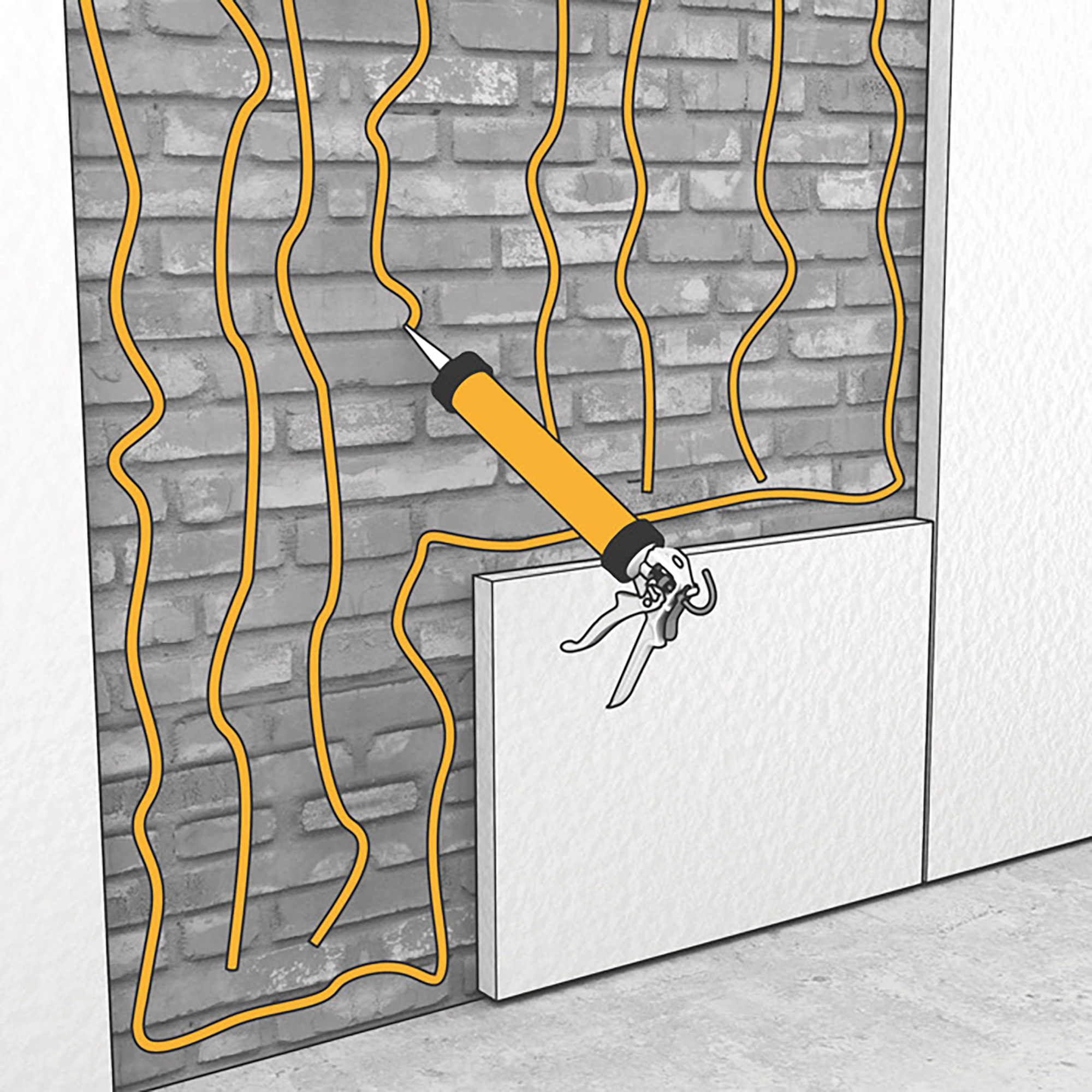 Adhesivo SIKAFLEX-116 HIGHGRAB 290ml blanco - 2