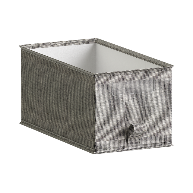 Caixa aberta cinzento 18x35x16 cm Spaceo Evo'M