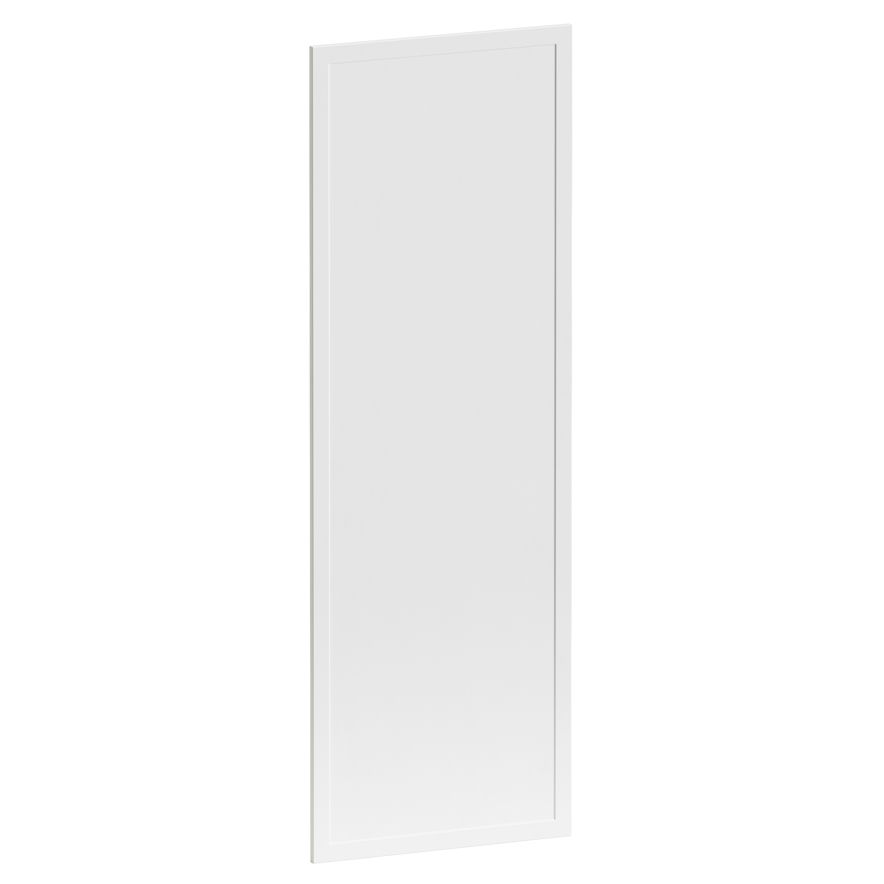 Puerta de armario corredera para módulo de armario spaceo evo'm newport blanco 80x230.1 cm