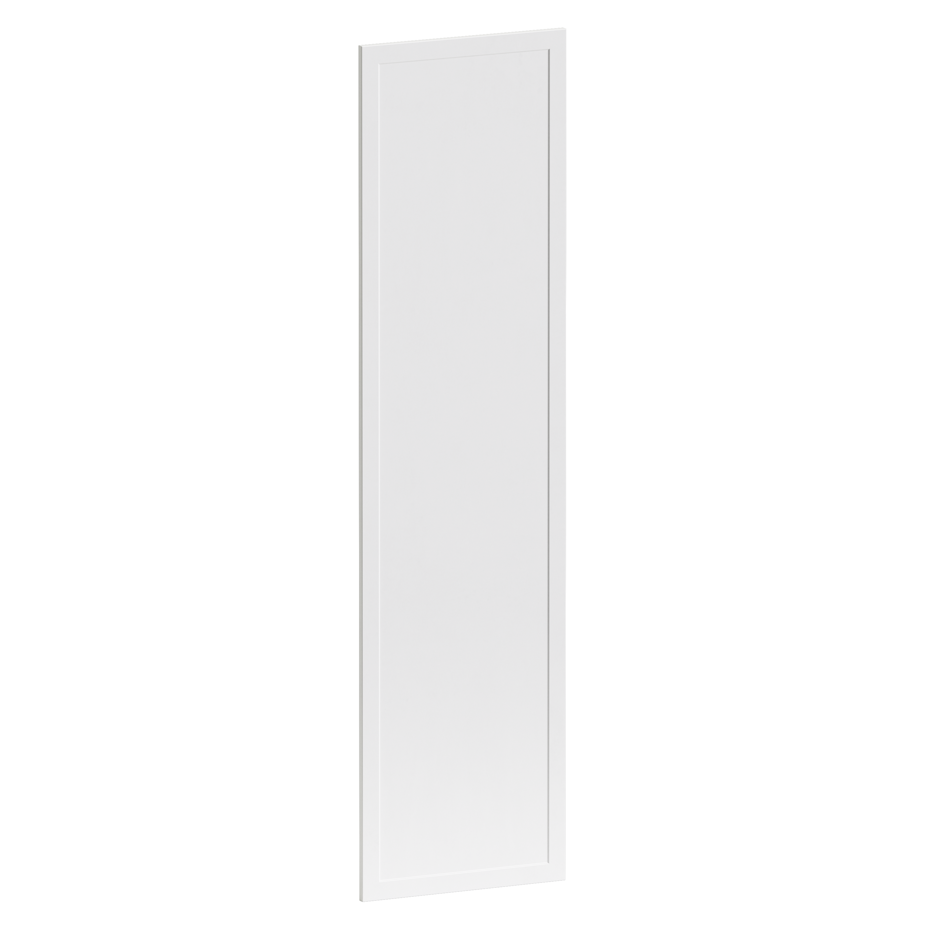 Puerta de armario corredera para módulo de armario spaceo evo'm newport blanco 60x230.4 cm