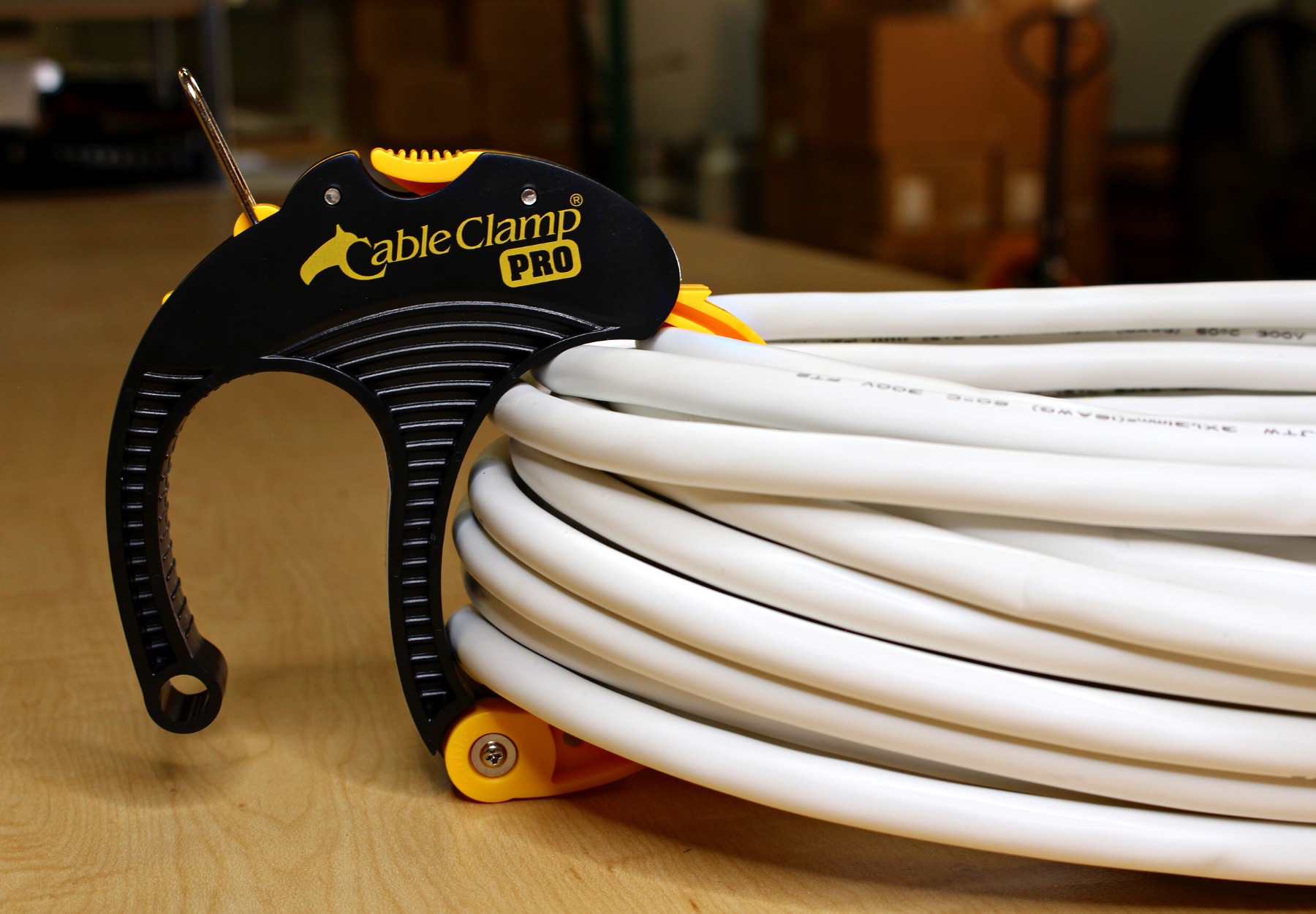 Pack de 2 recogecable cable clamp