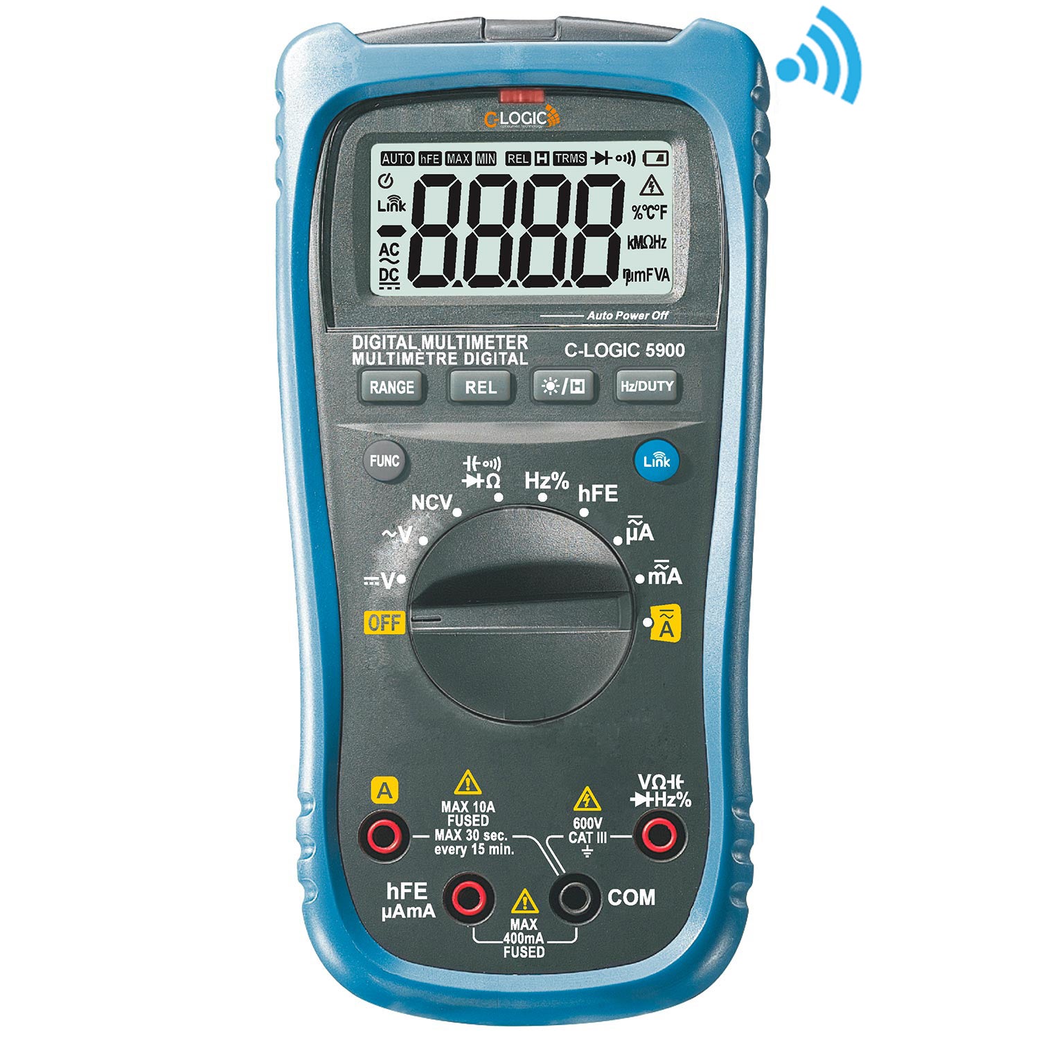 Multimetro con conectividad c-logic 5900