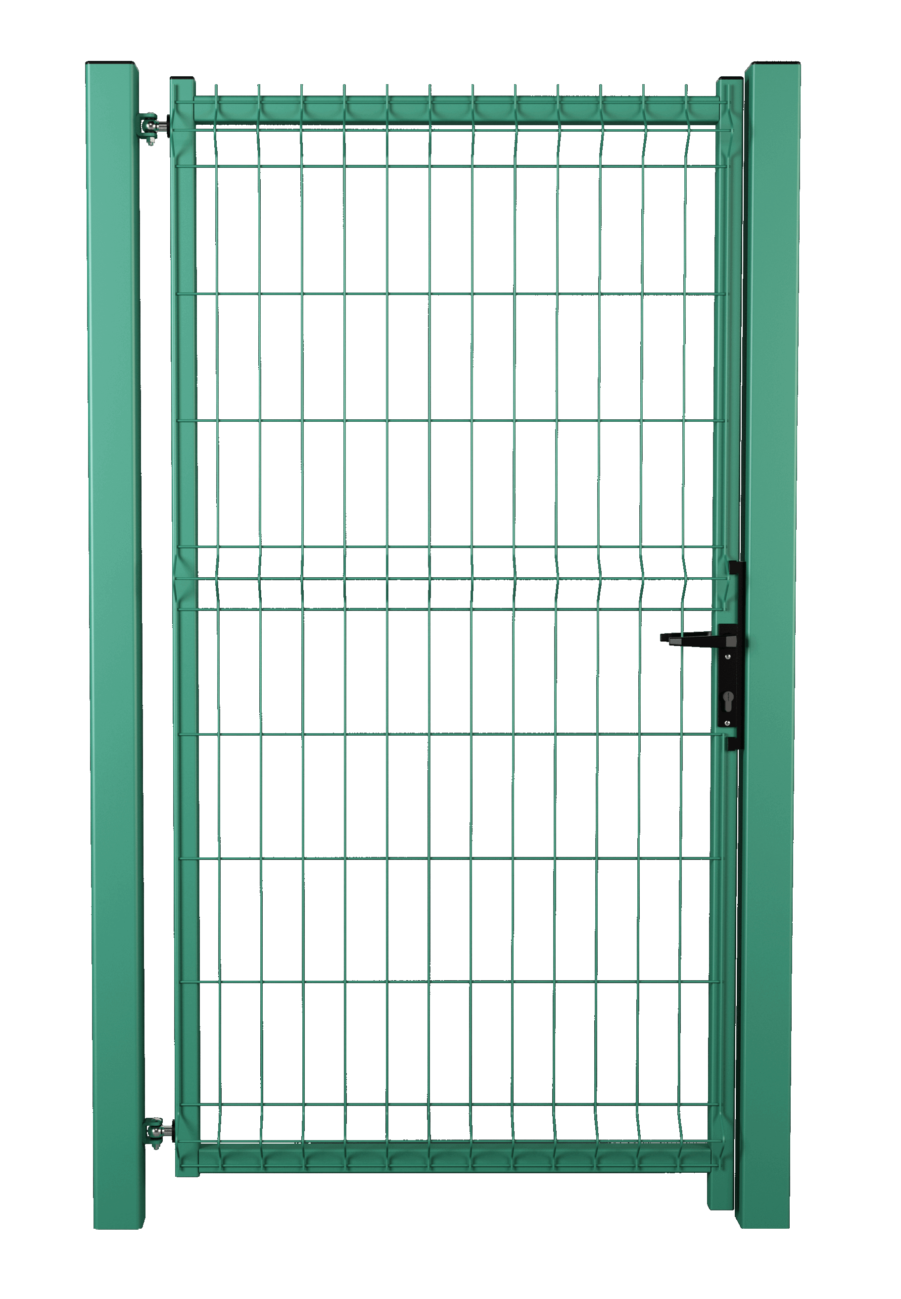 Furtka lewa Vera 1x1,73 m zielona Wiśniowski