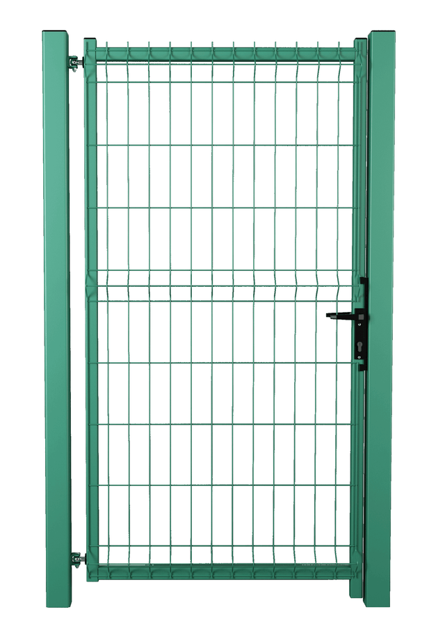 Furtka lewa Vera 1x1,73 m zielona Wiśniowski