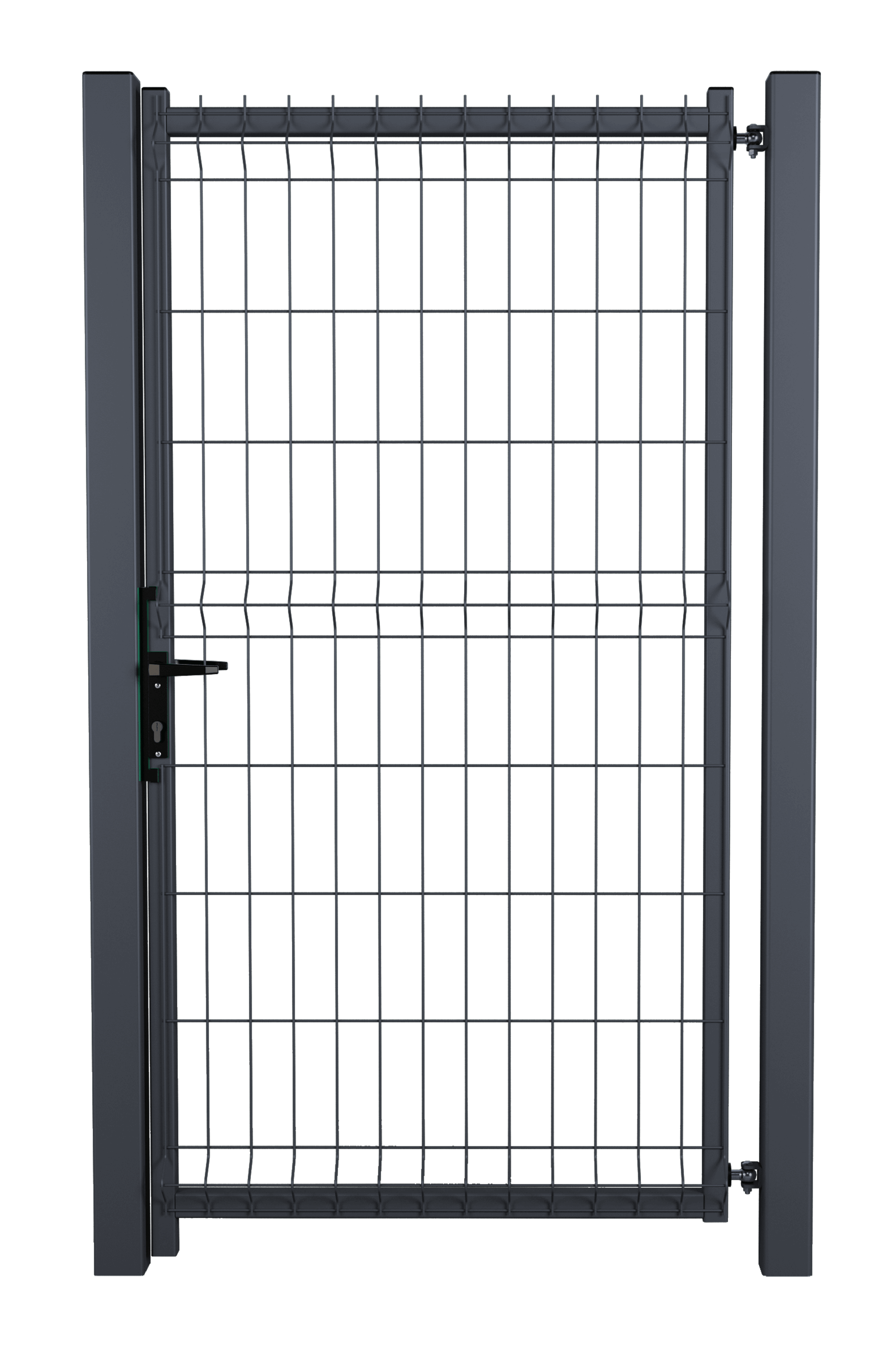 Furtka prawa Vera 1x1,73 m antracyt Wiśniowski