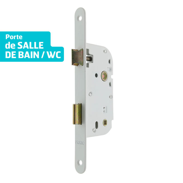 Serrure encastrée BRICARD, à condamnation, axe 50 mm