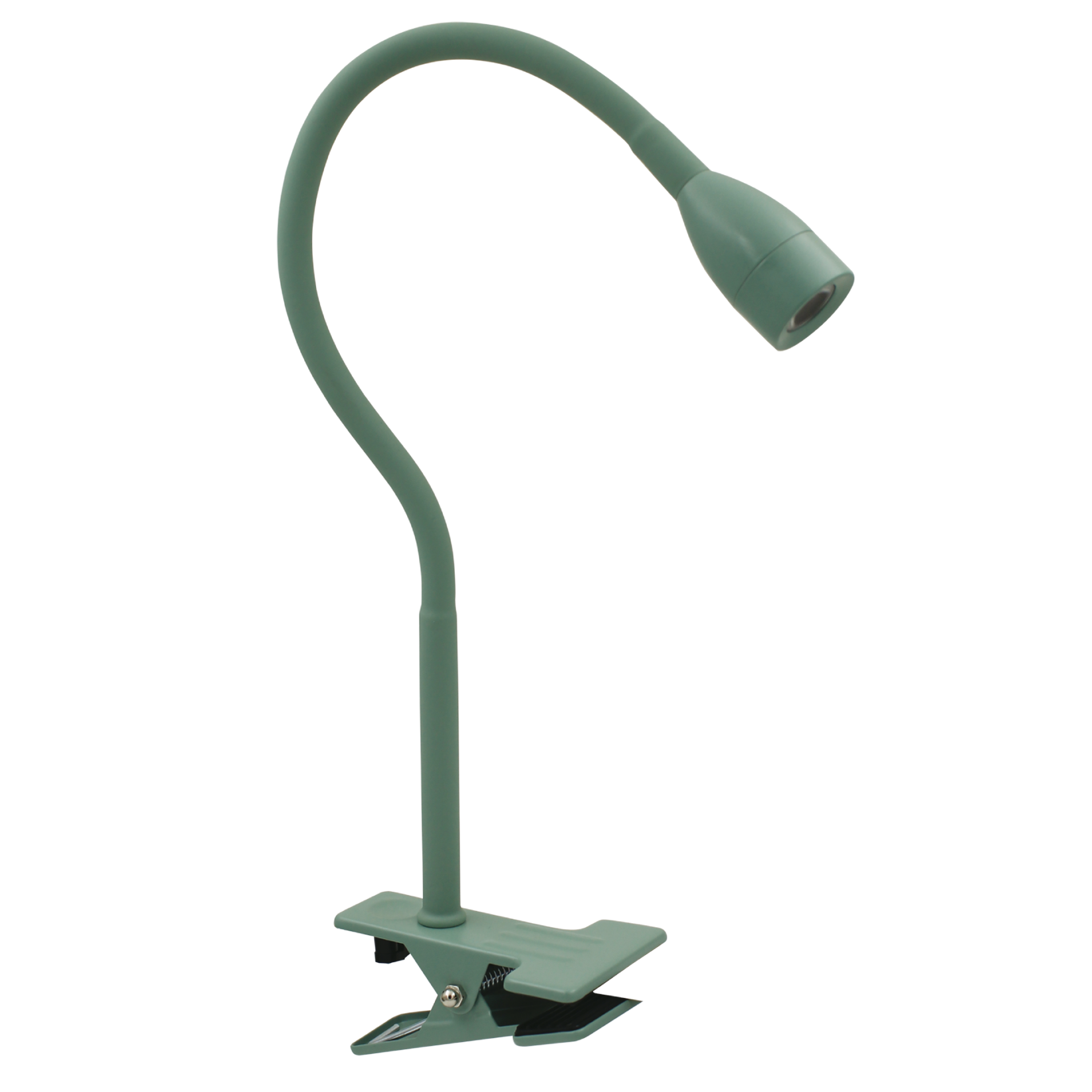 Lampe de bureau Gao, fer, vert, H.35 cm, INSPIRELED - 8
