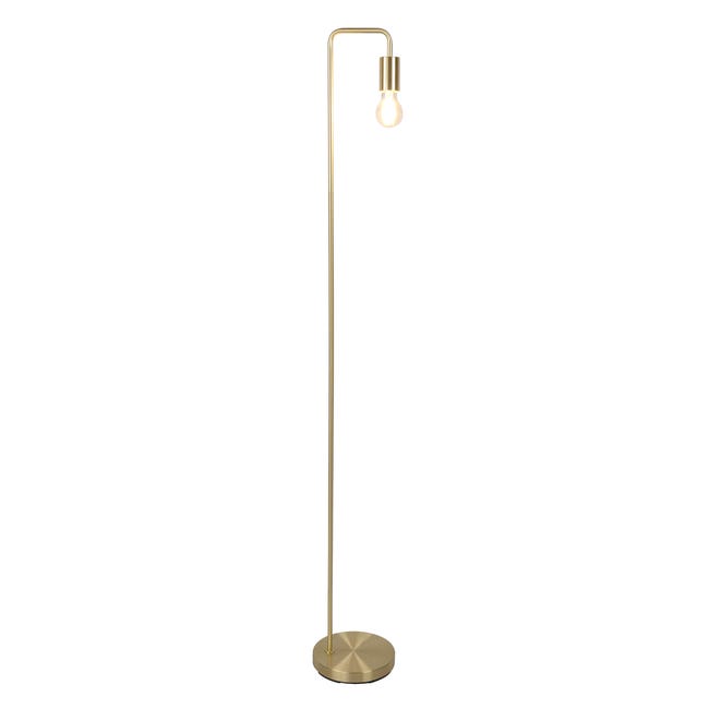 Lampa podlogowa lina mosiadz e27 inspire 85649634
