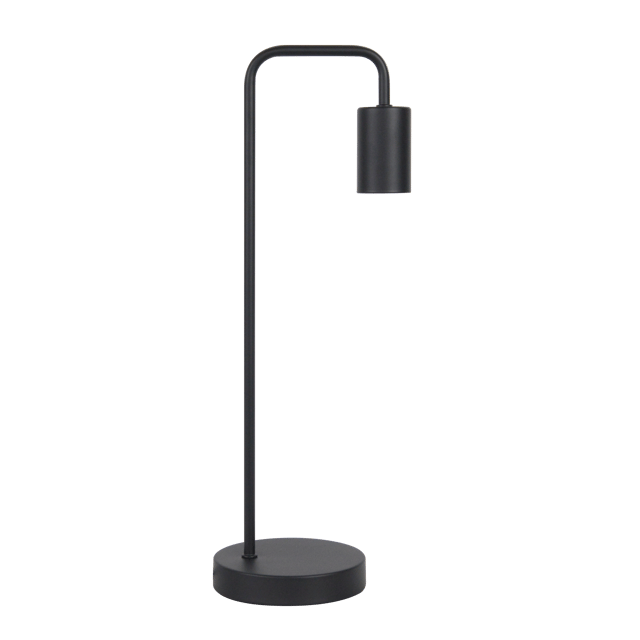 candeeiro de mesa INSPIRE LINA E27 1 luz 45cm metal preto