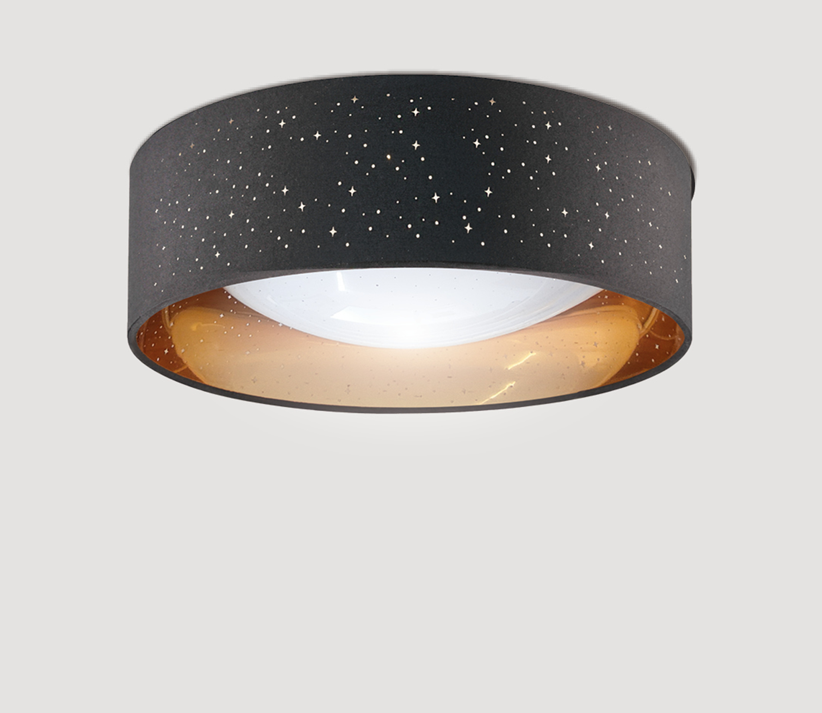 Plafon Tuluza czarno-złoty 32 cm LED Goldlux - 8