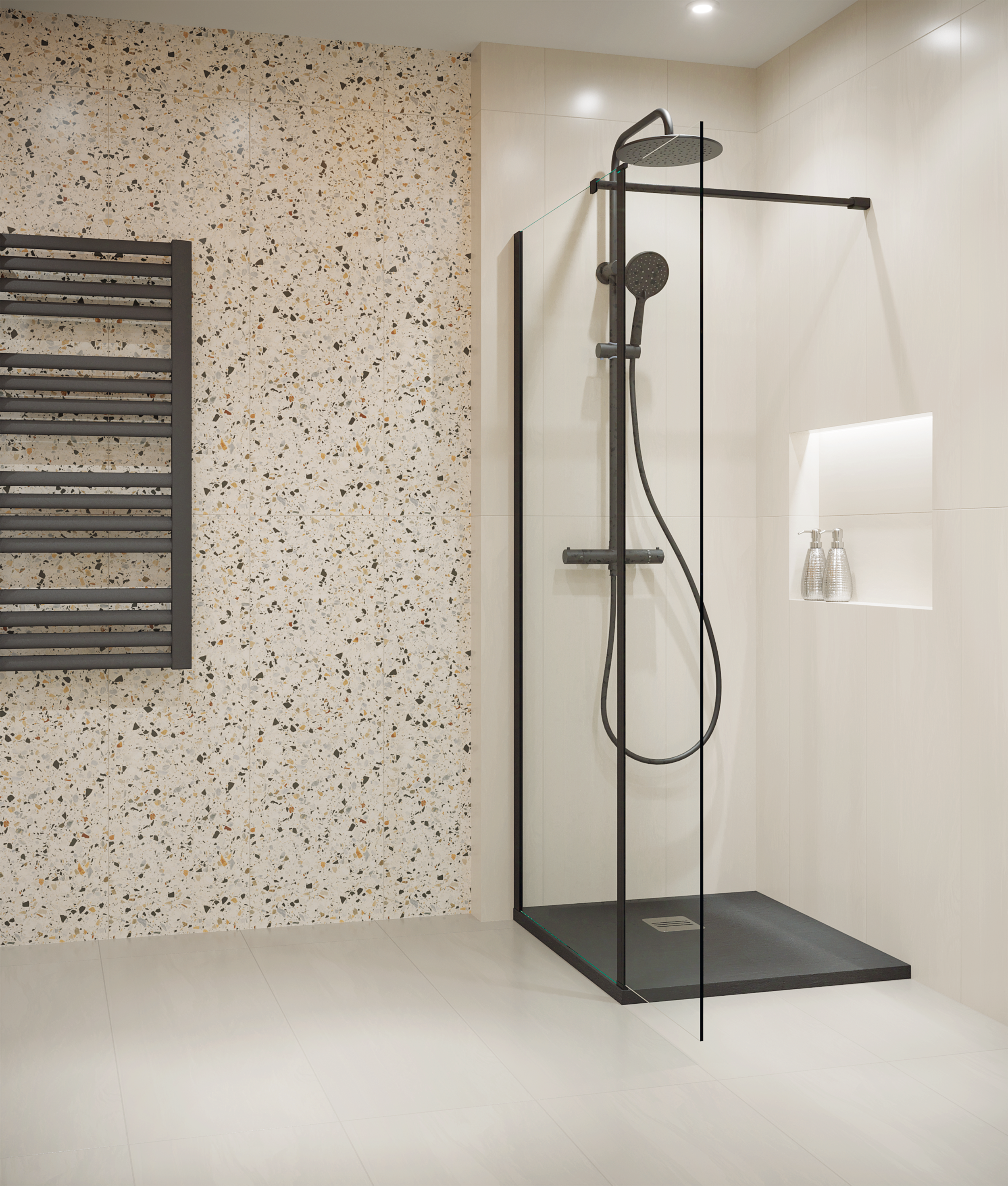 Osłonka do Walk In Remix 40 x 200 cm Sensea - 6