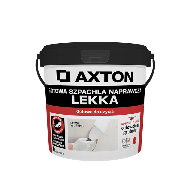 Szpachla naprawcza lekka 1 l Axton