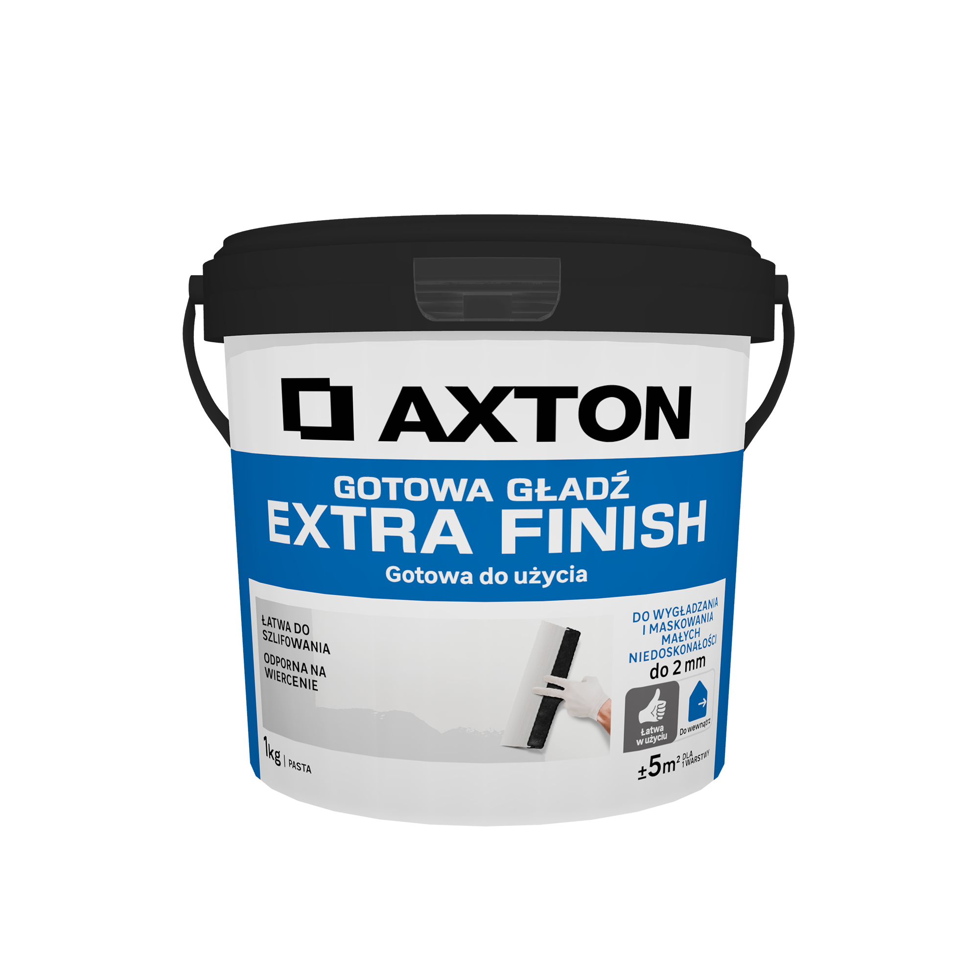 Gładź Extra Finish 1 kg Axton - Leroy Merlin
