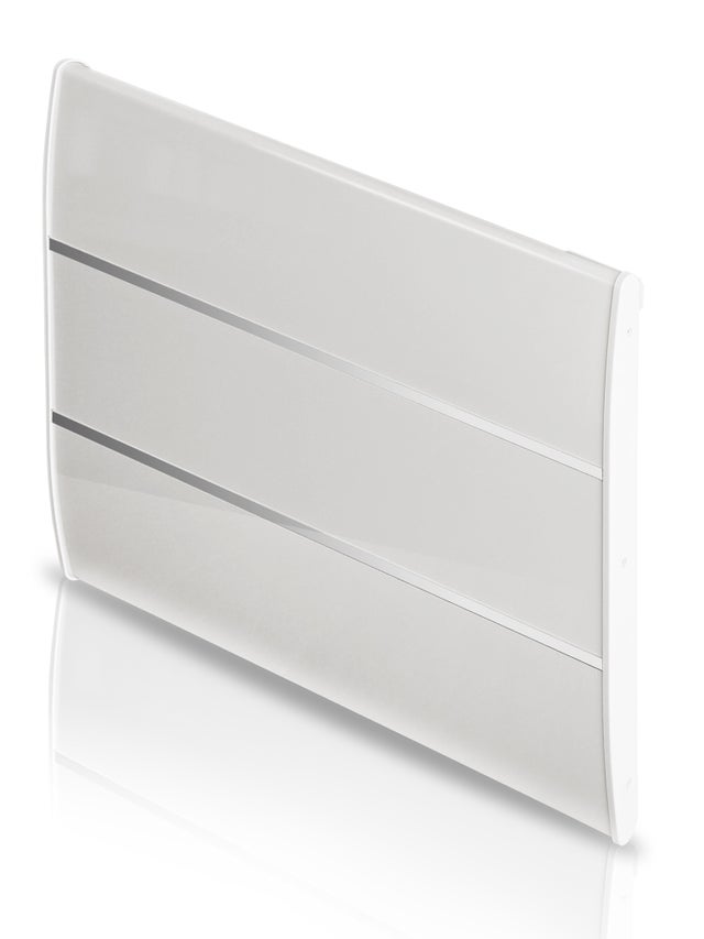 Radiateur électrique céramique 1000 W HJM Evelyn II horizontal blanc
