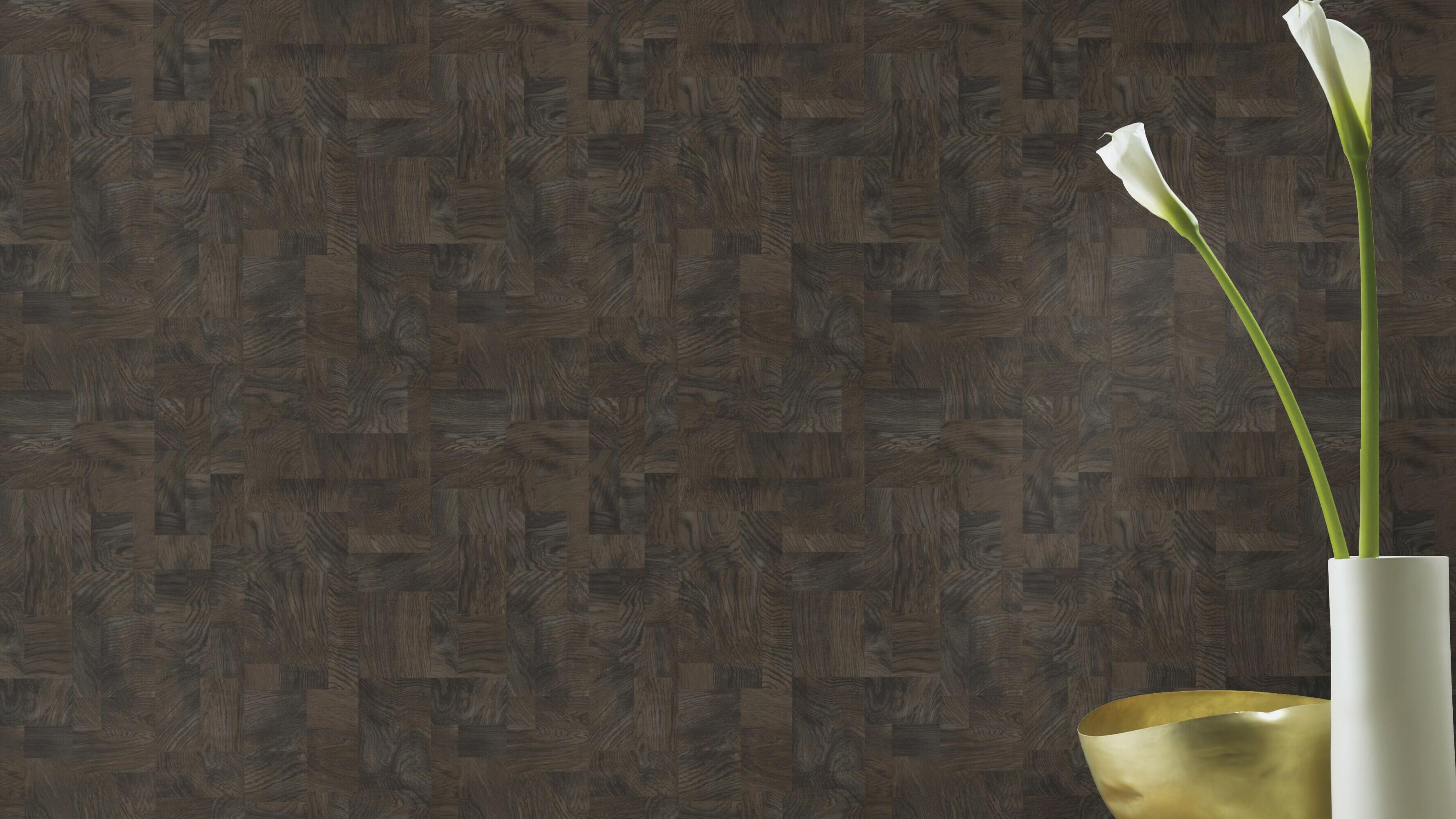 Papel pintado vinilo aplicación cola en pared imitación material kenya 751666 negro rasch 53cmx10.05m