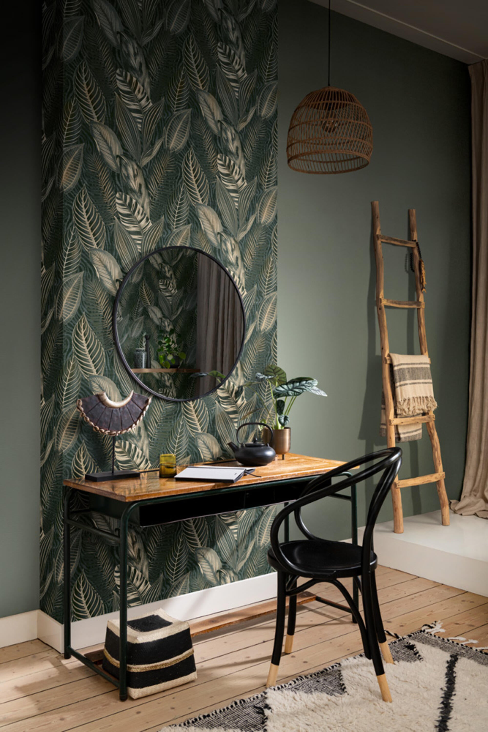 Papel pintado vinilo aplicación cola en pared naturaleza kenya 751826 multicolor rasch 53cmx10.05m