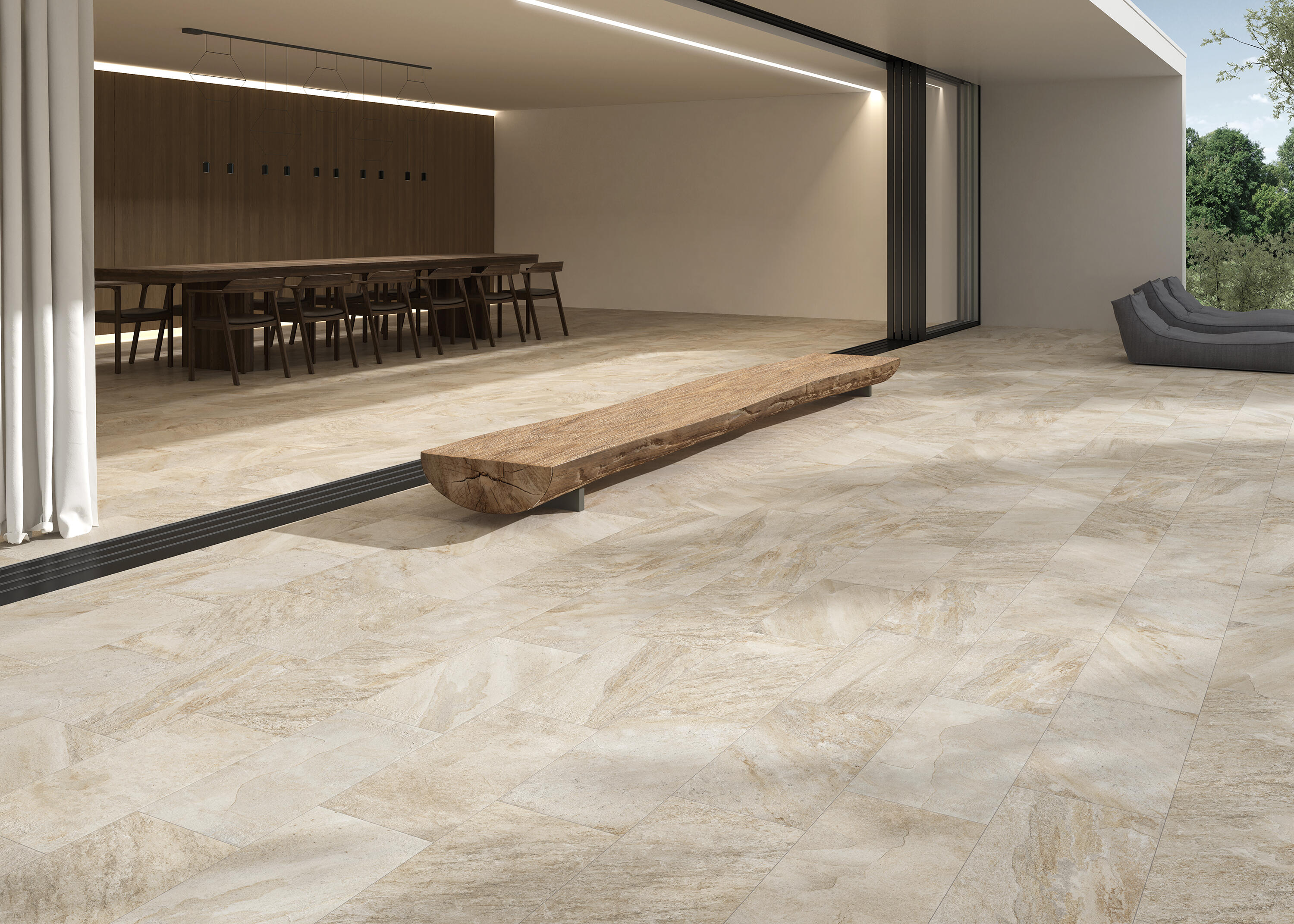 Suelo porcelánico ardesia efecto piedra nature 30x60 cm c3