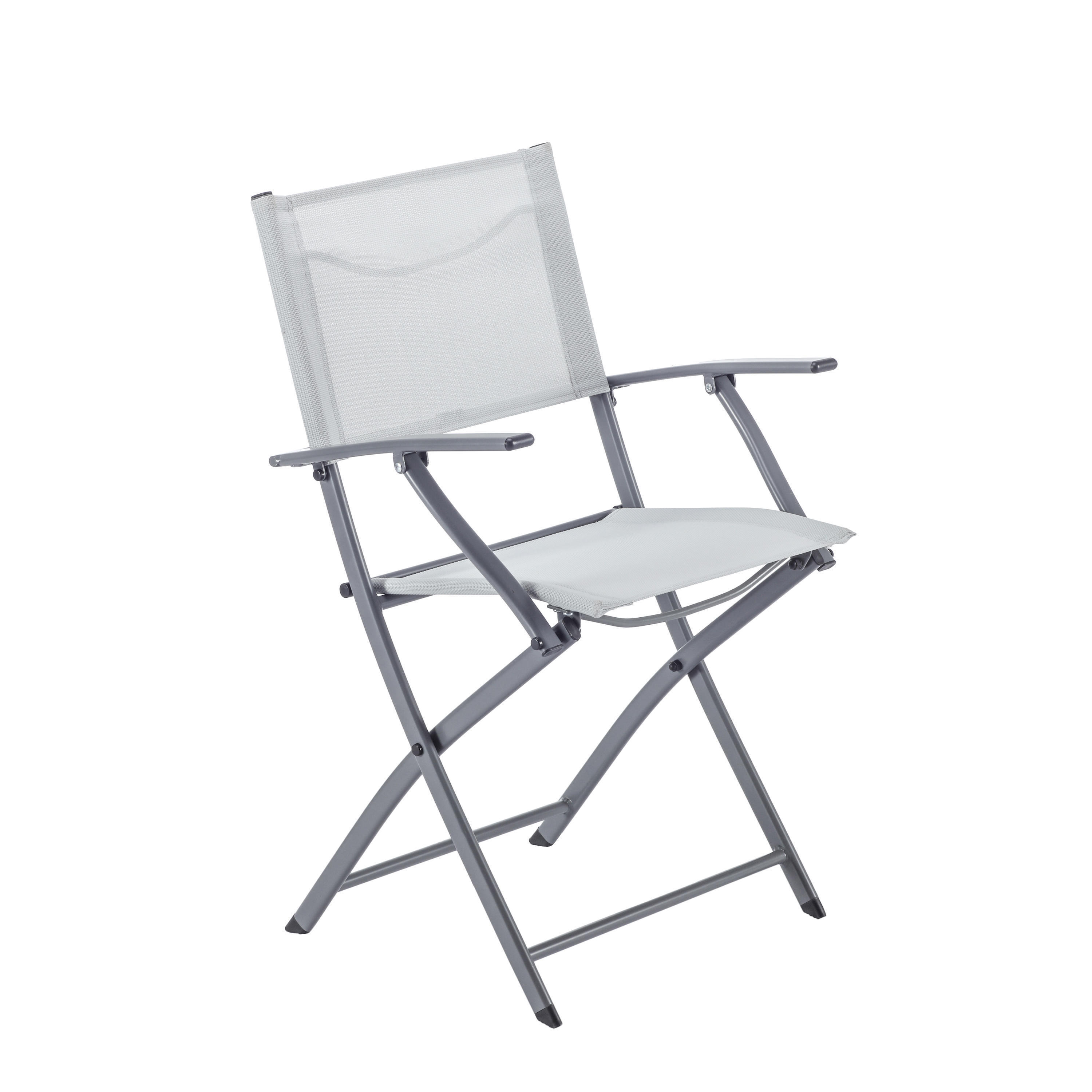 Fauteuil de jardin NATERIAL Emys en acier gris - 7