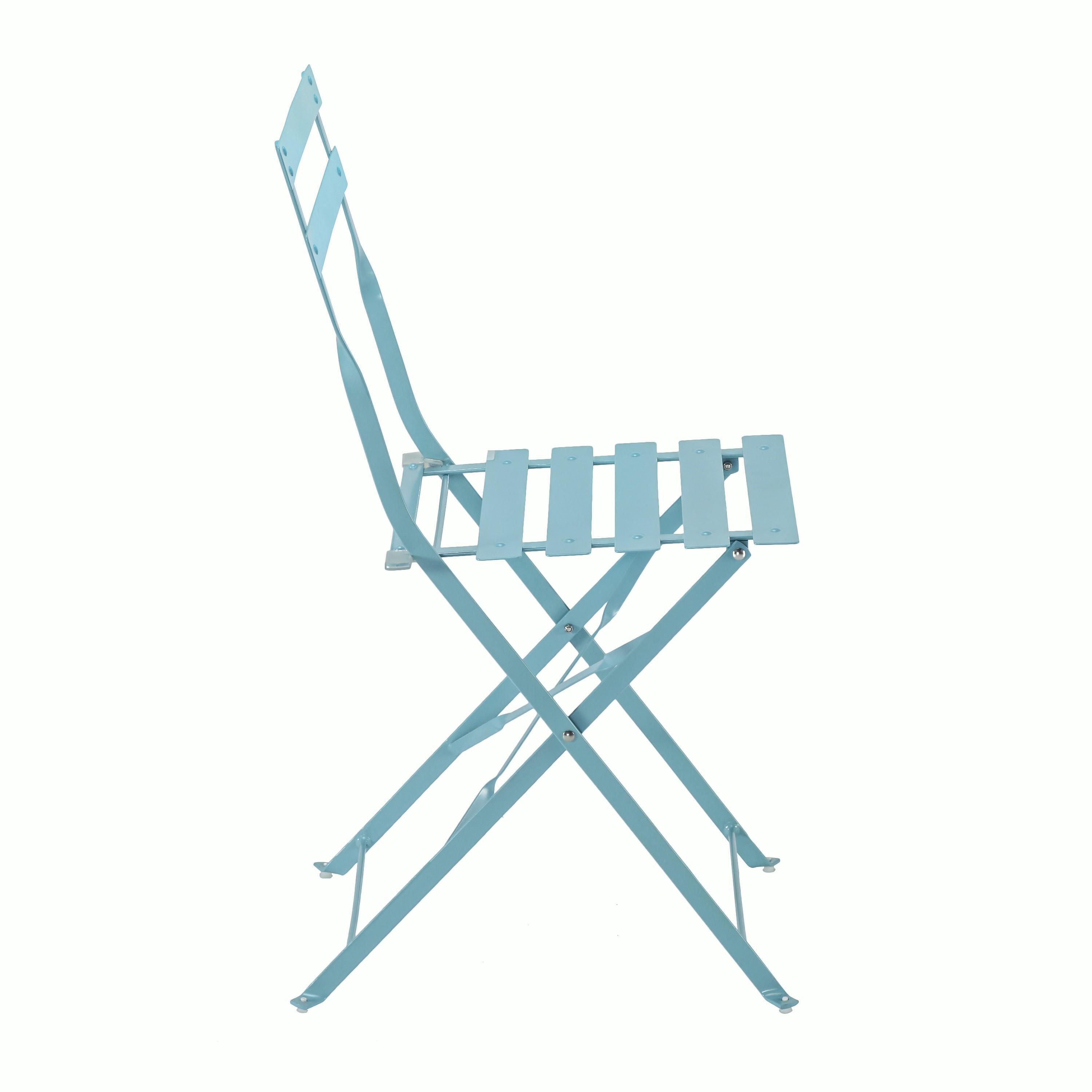 Cadeira de metal NATERIAL FLORA AQUA - 27