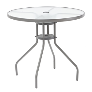 Moov-it Table Pliable Rectangulaire 180 X 70 Cm – 6 Places – Résine Et Acier – Intérieur Et Extérieur