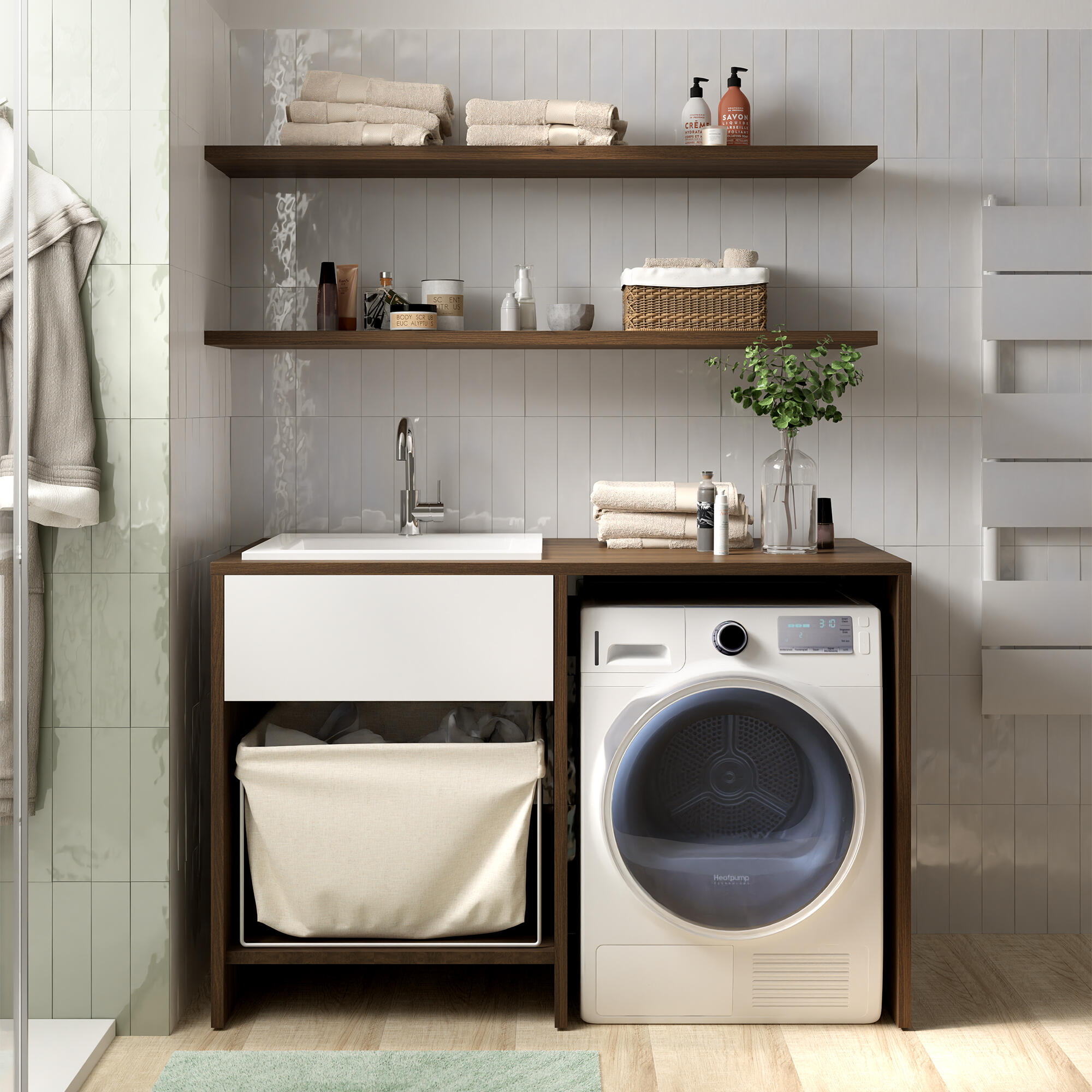 Mensola in truciolare Jnka L 68 x P 60 x H 2.5 cm - 2