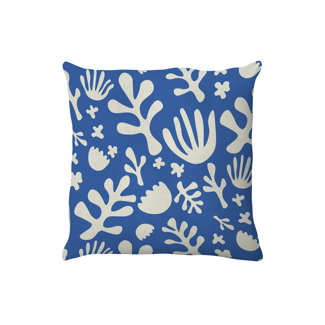 Cojín decorativasrativo de jardín NATERIAL azul 45x45 cm