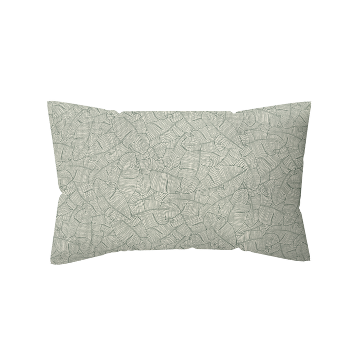 Cojín decorativo de jardín NATERIAL hojas multicolor 45x30 cm
