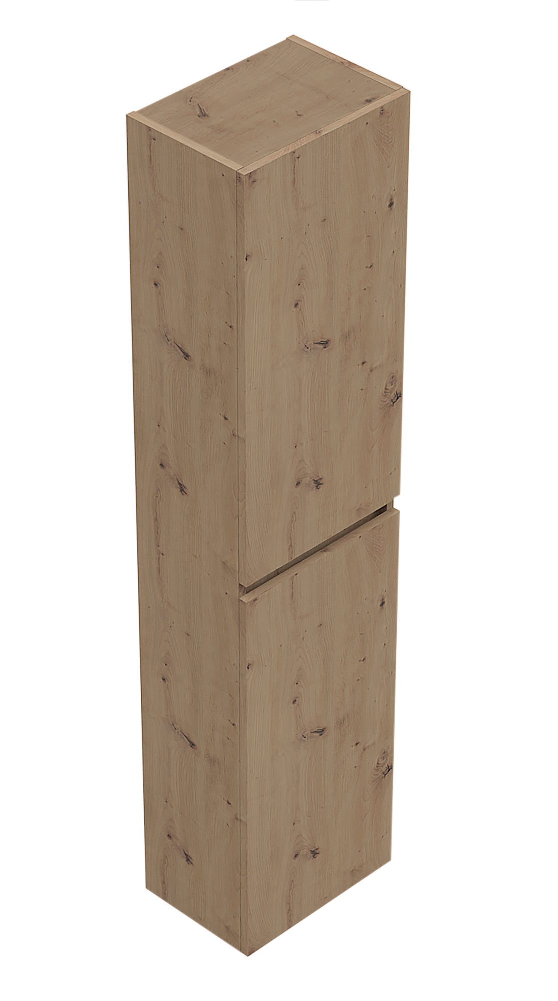 Móvel de casa banho alto 35x25x150 cm carvalho Brest - 2