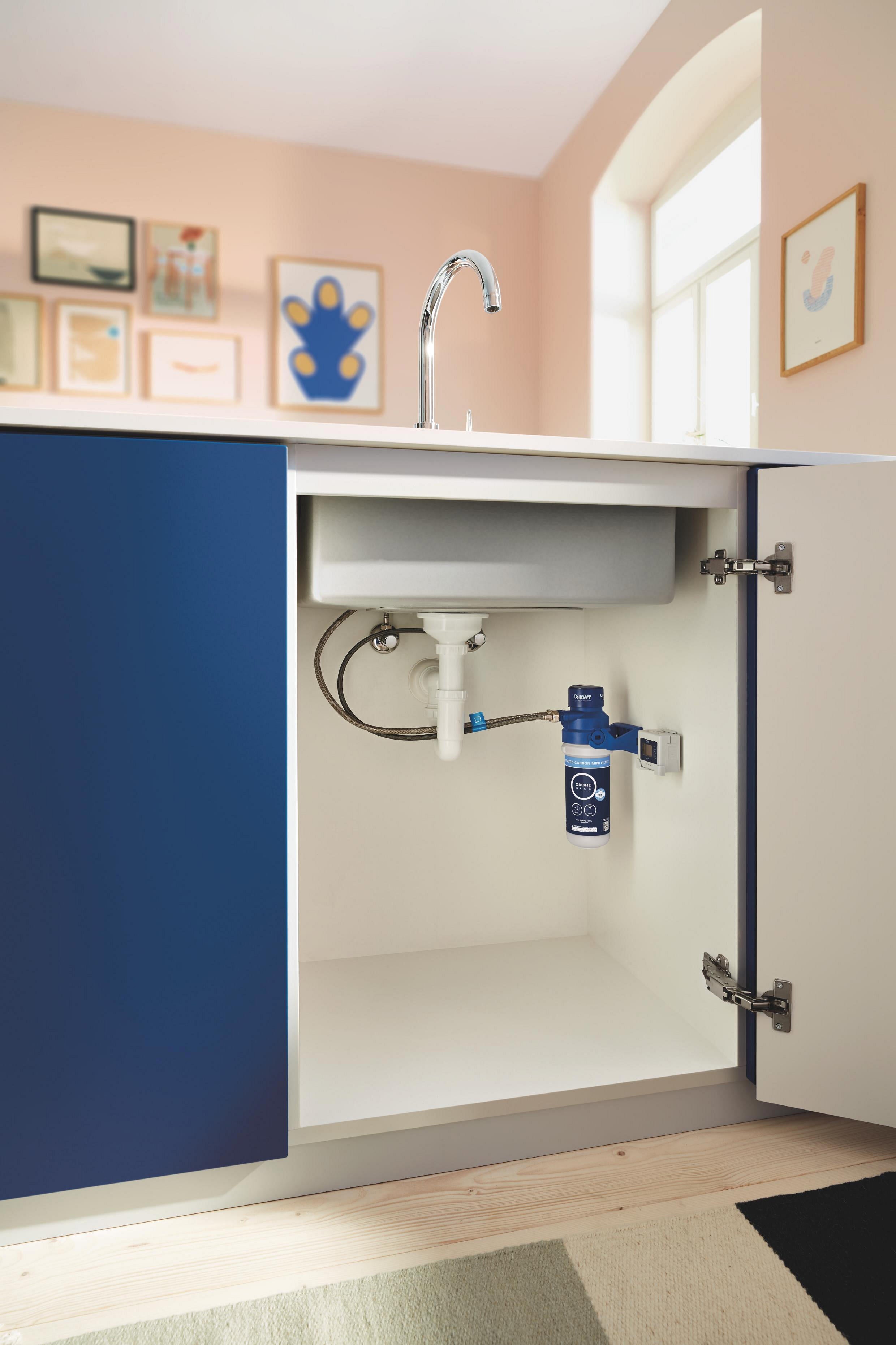 Cartuccia filtro acqua microfiltrazione GROHE + testata filtro e contagiorni - 2