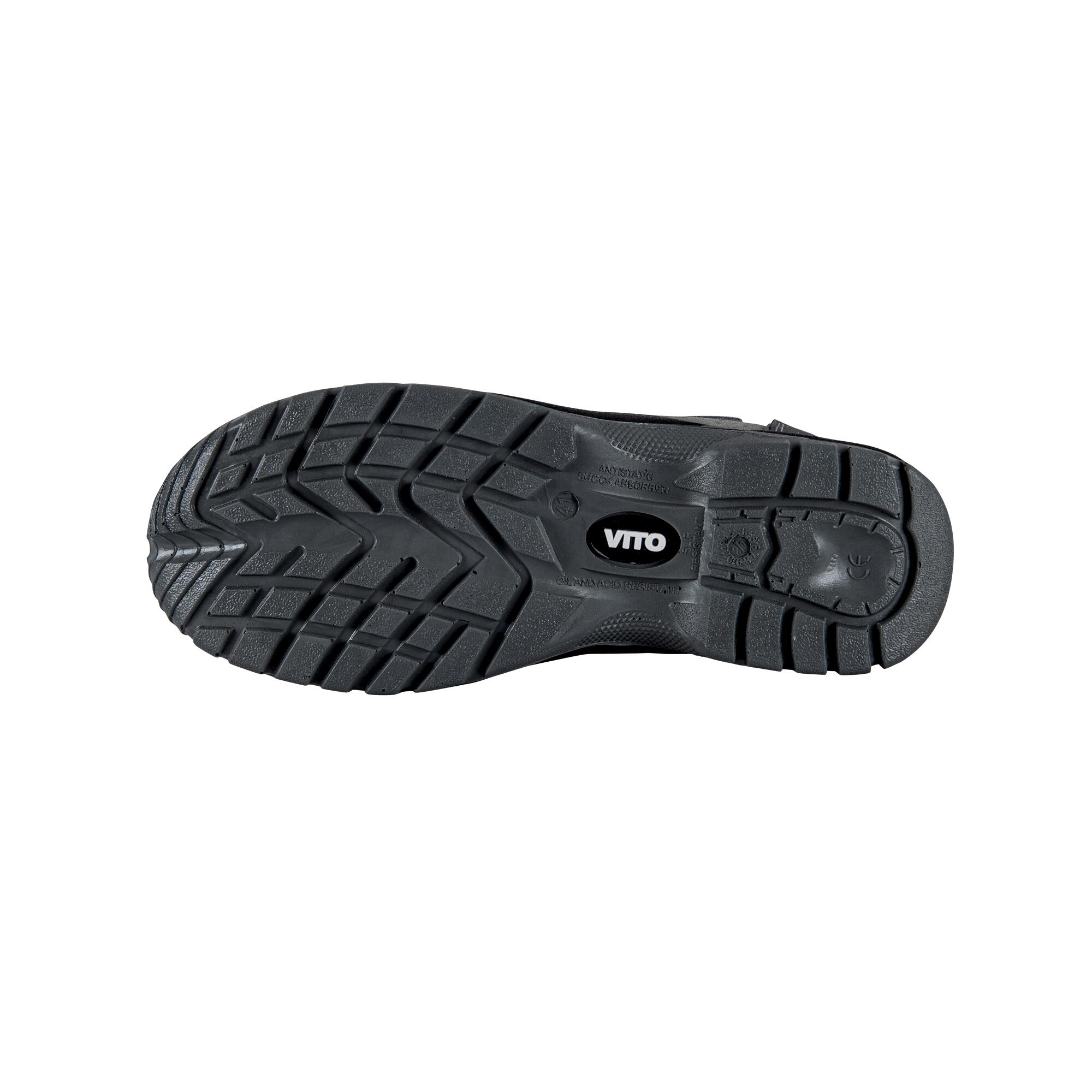 Botas de segurança em camurça cinza S1PN T41 Vito Genes - 3