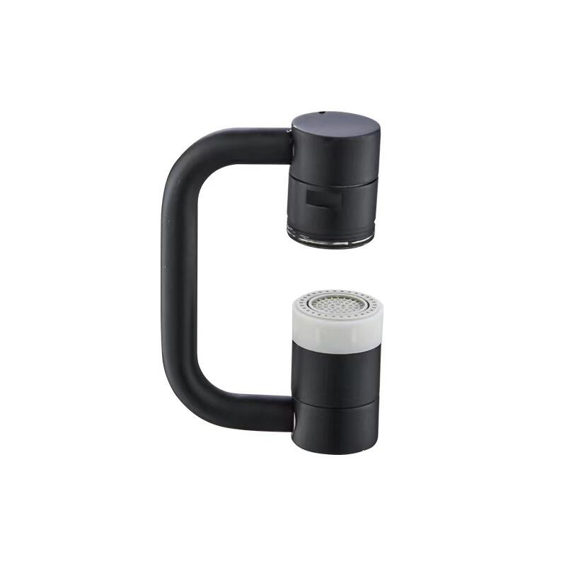 Extensor de torneira rotativo preto - 2