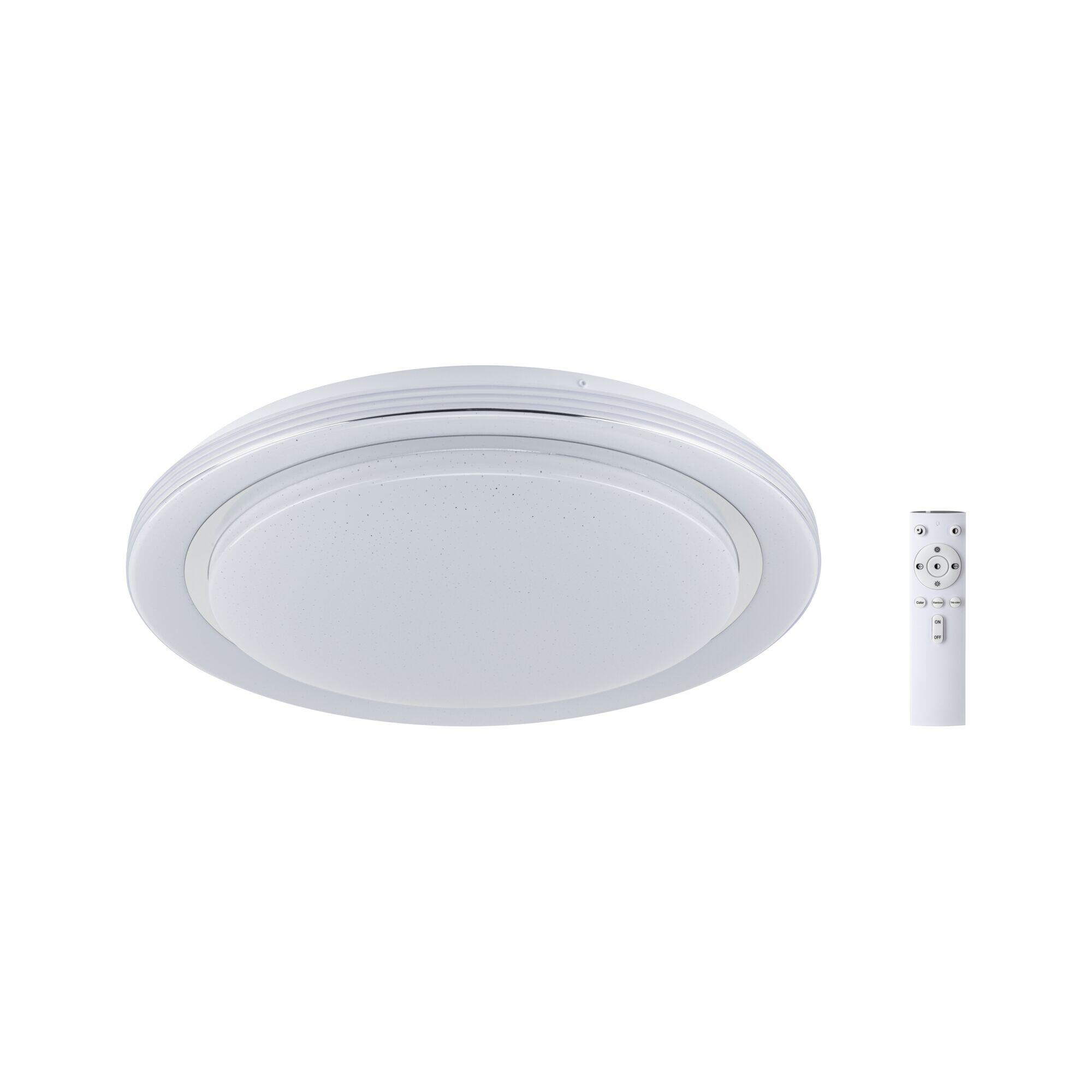 Plafonnier, plastique blanc led intégrée RGB, D.48.5 cm EntertainLED PAULMANN - 7