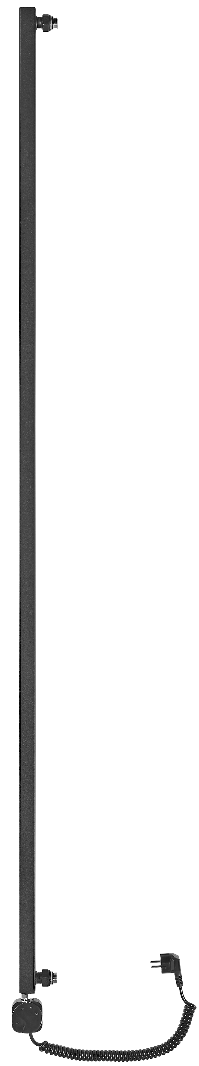Grzałka elektryczna EKREATOR 800W 1800mm czarna LUXRAD