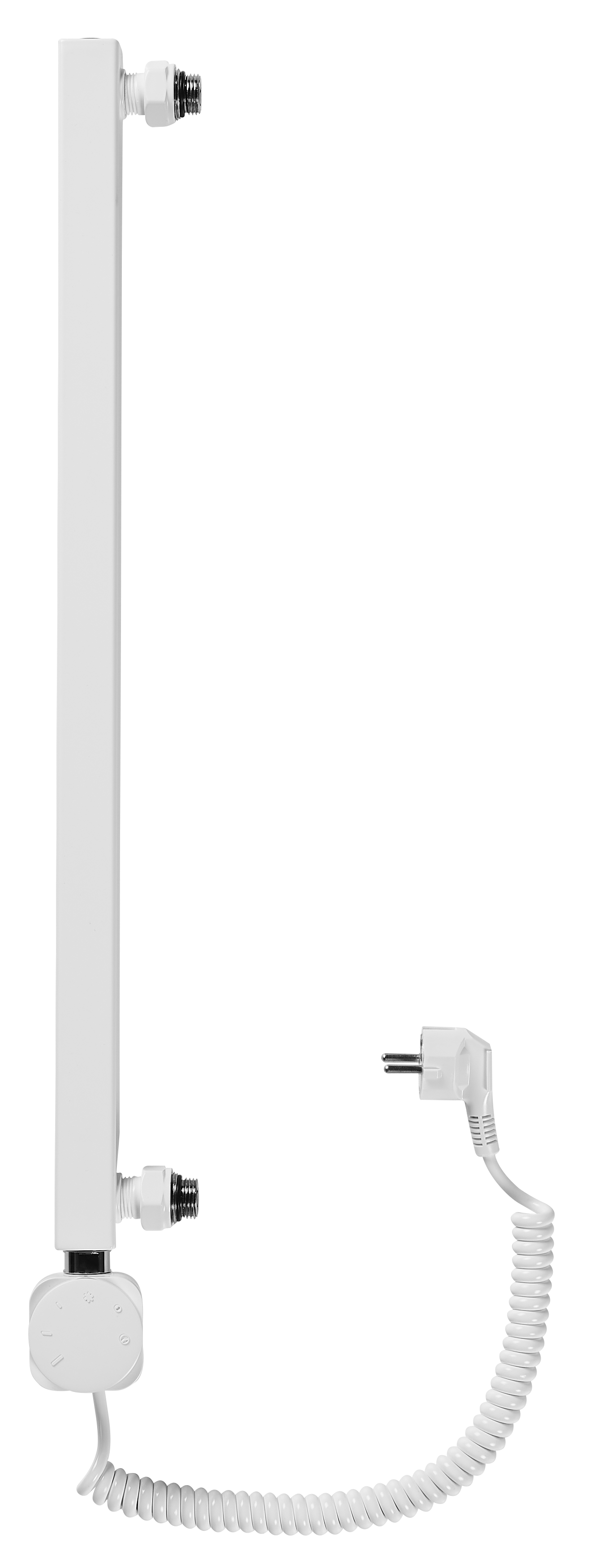 Grzałka elektryczna EKREATOR 600W 600mm biała LUXRAD