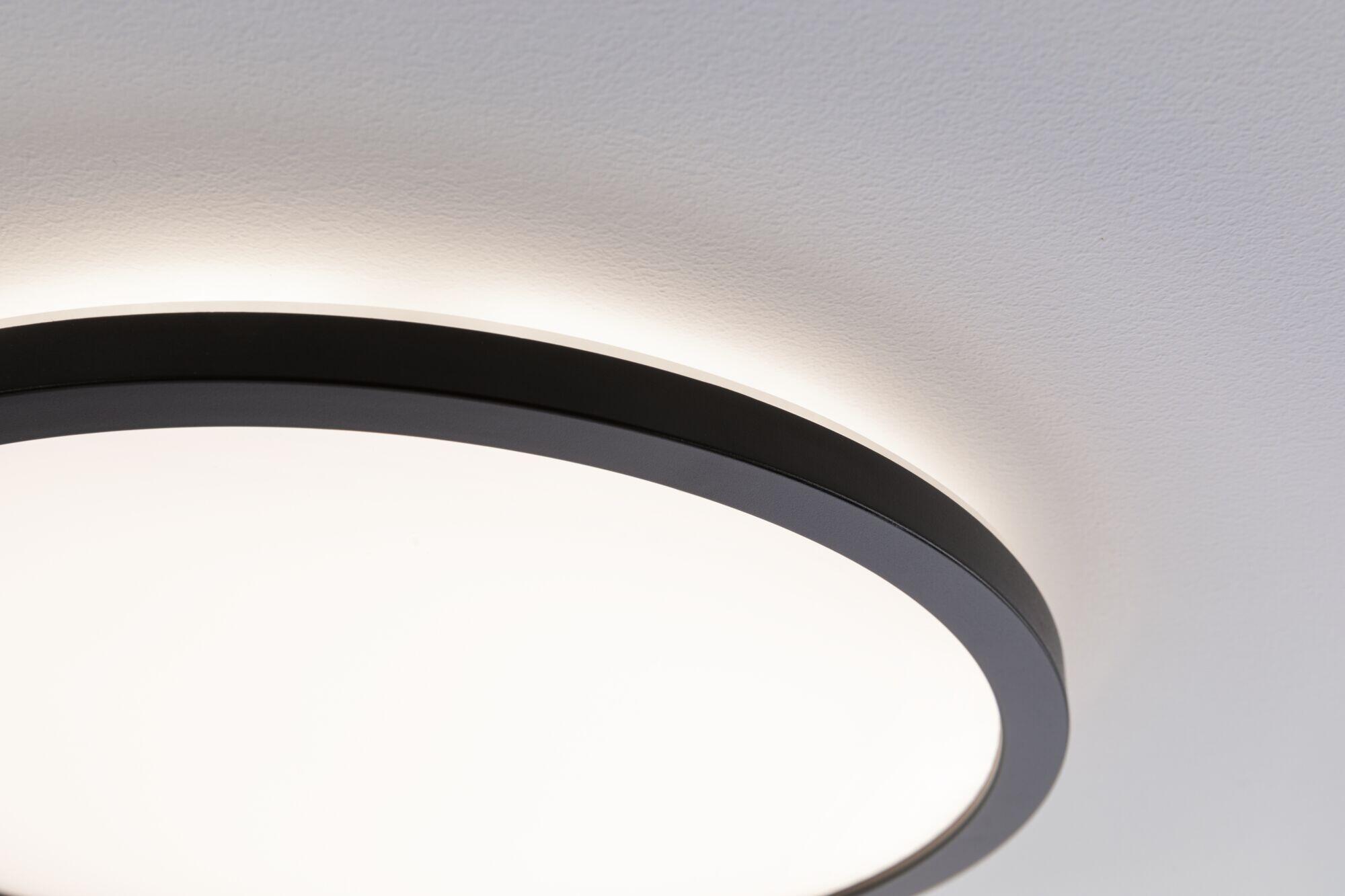 Panneau LED Atria D.19 cm, blanc chaud, noir PAULMANN - 2
