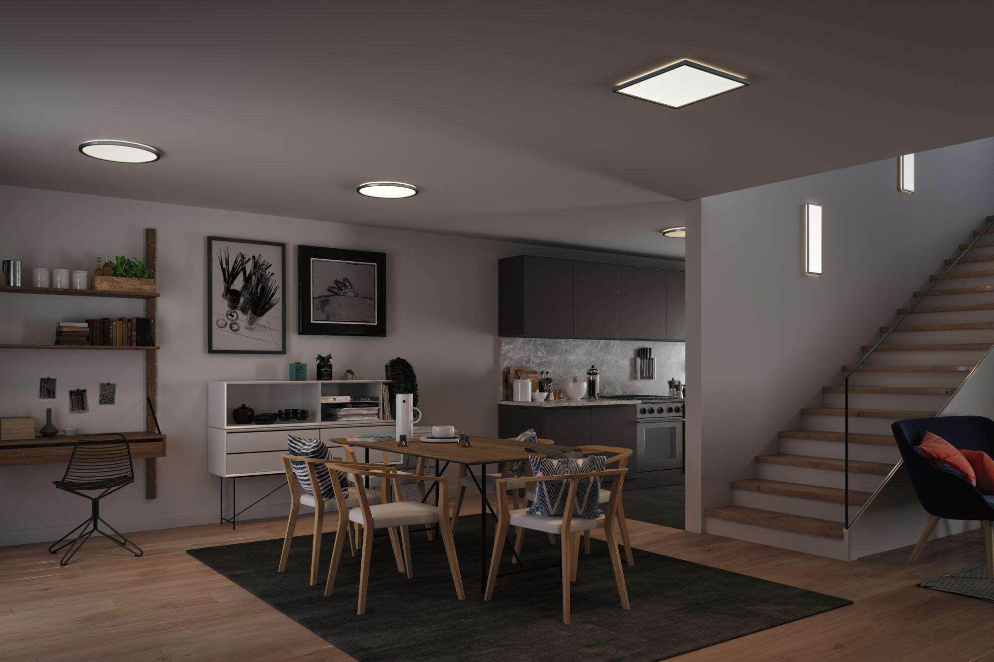 Panneau LED Atria 20x58 cm, blanc neutre, chrome PAULMANN - 5