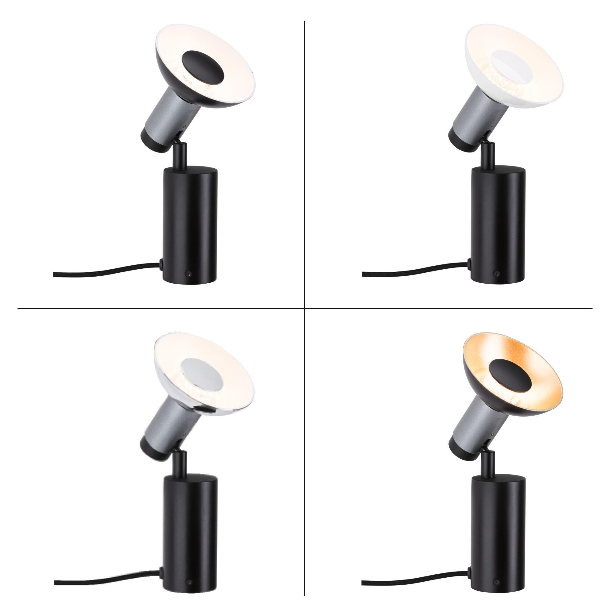 Lampe 79521, acier, noir, H.16.4 cm, GU10 - 5