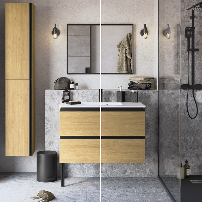 meuble studio avec et sans pied,vasque moon